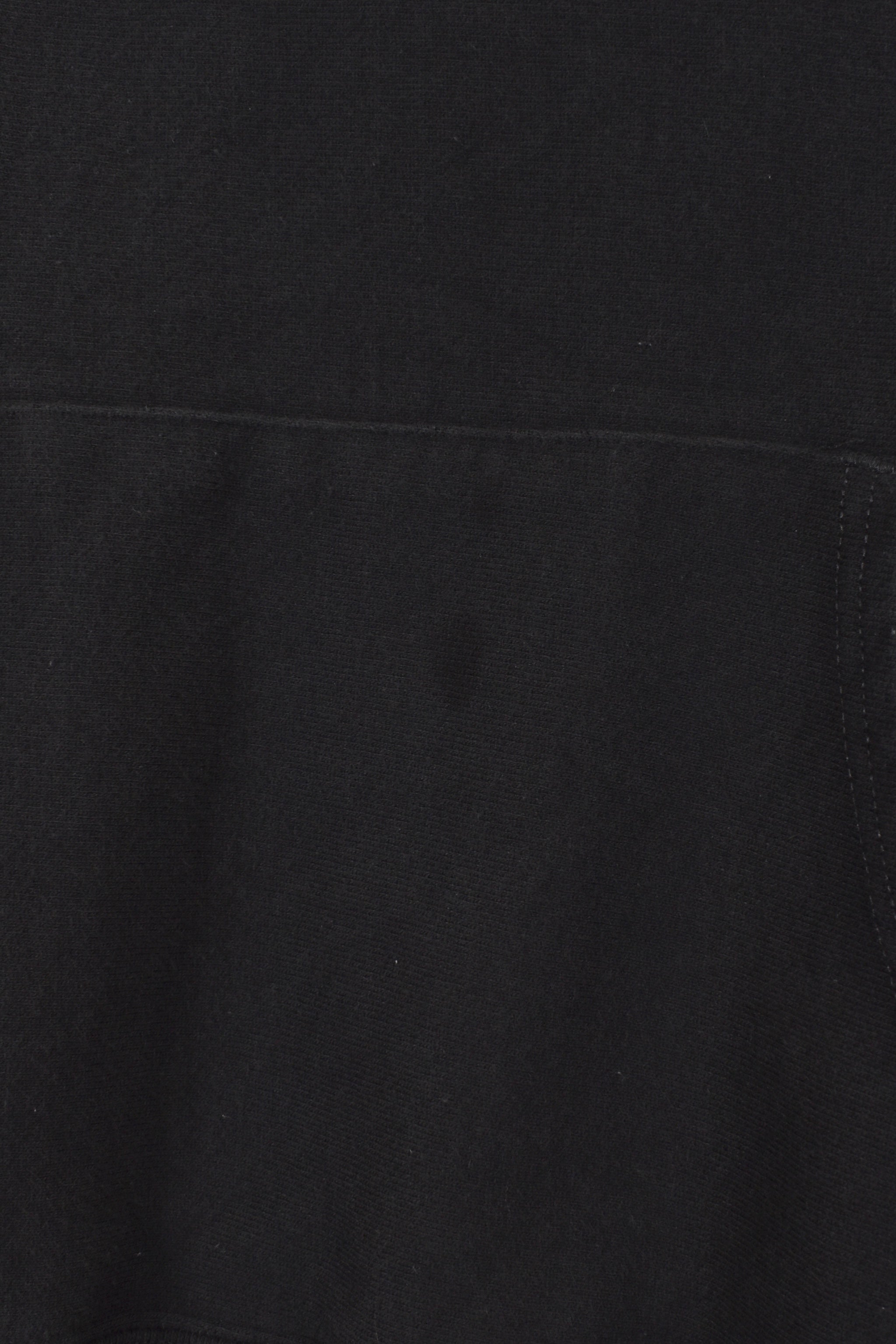 Women's modern Champion hoodie, black reverse weave sweatshirt - XL