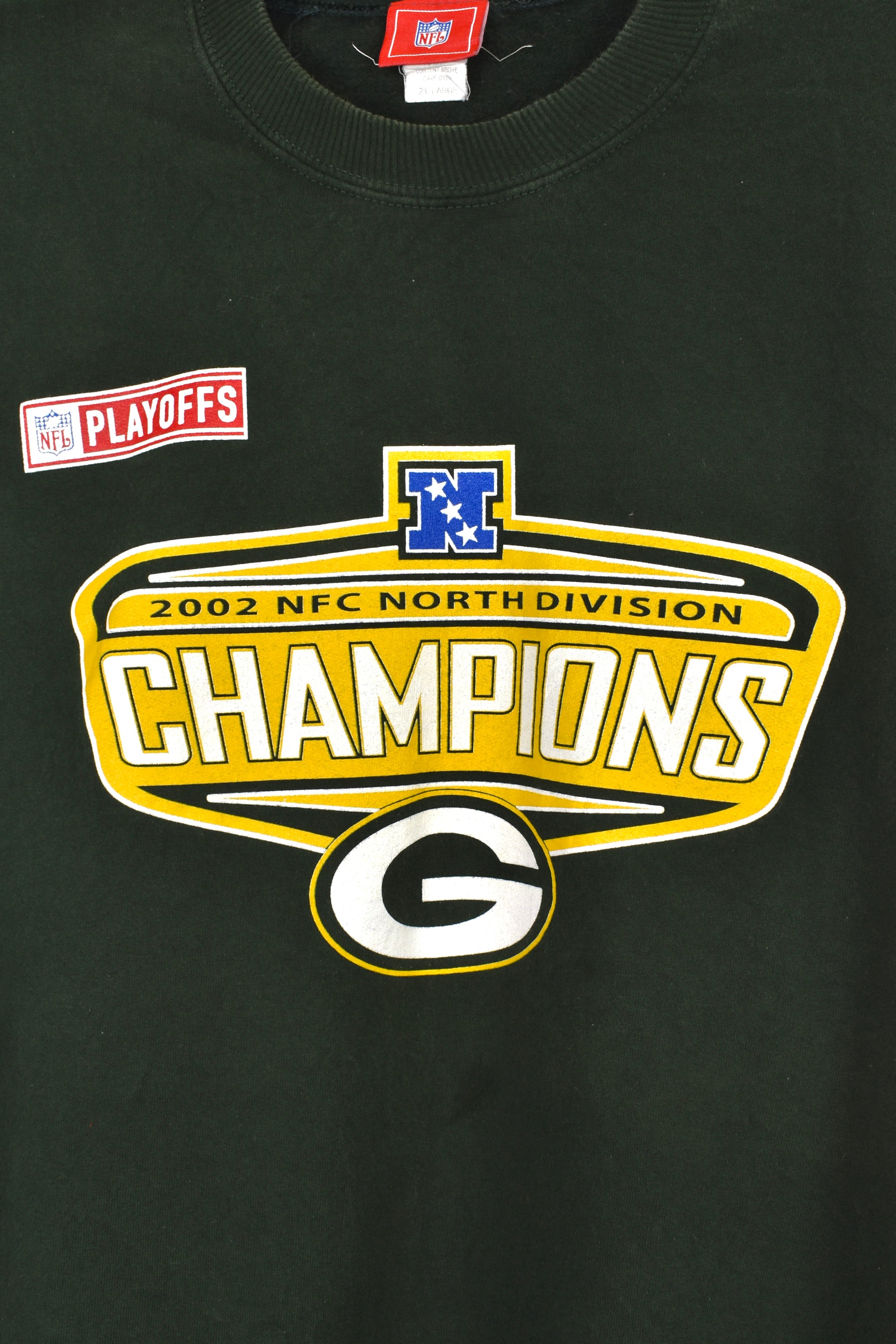 Vintage Green Bay Packers sweatshirt (XXL), green NFL graphic crewneck