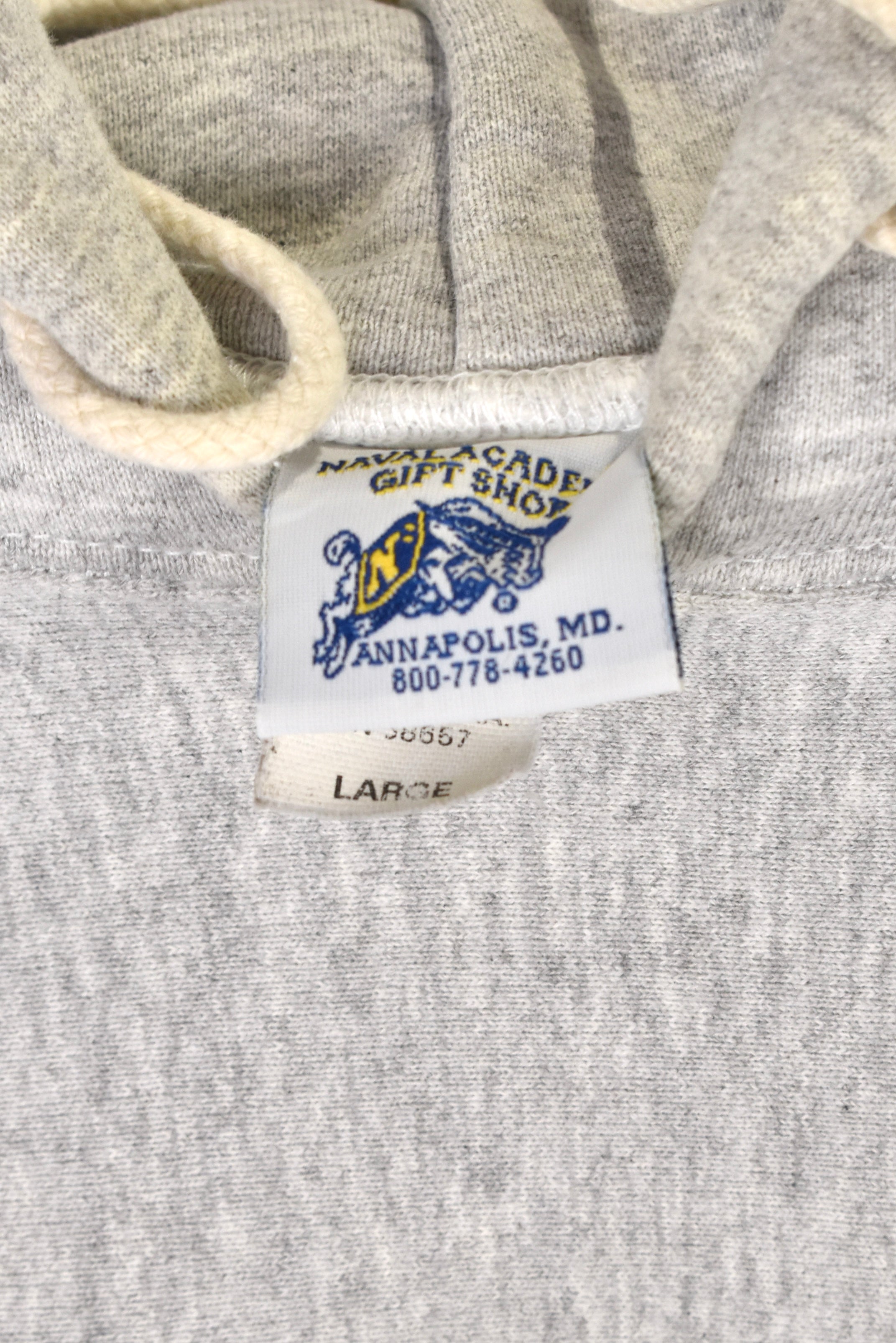 Vintage University of Notre Dame hoodie (L), grey embroidered sweatshirt