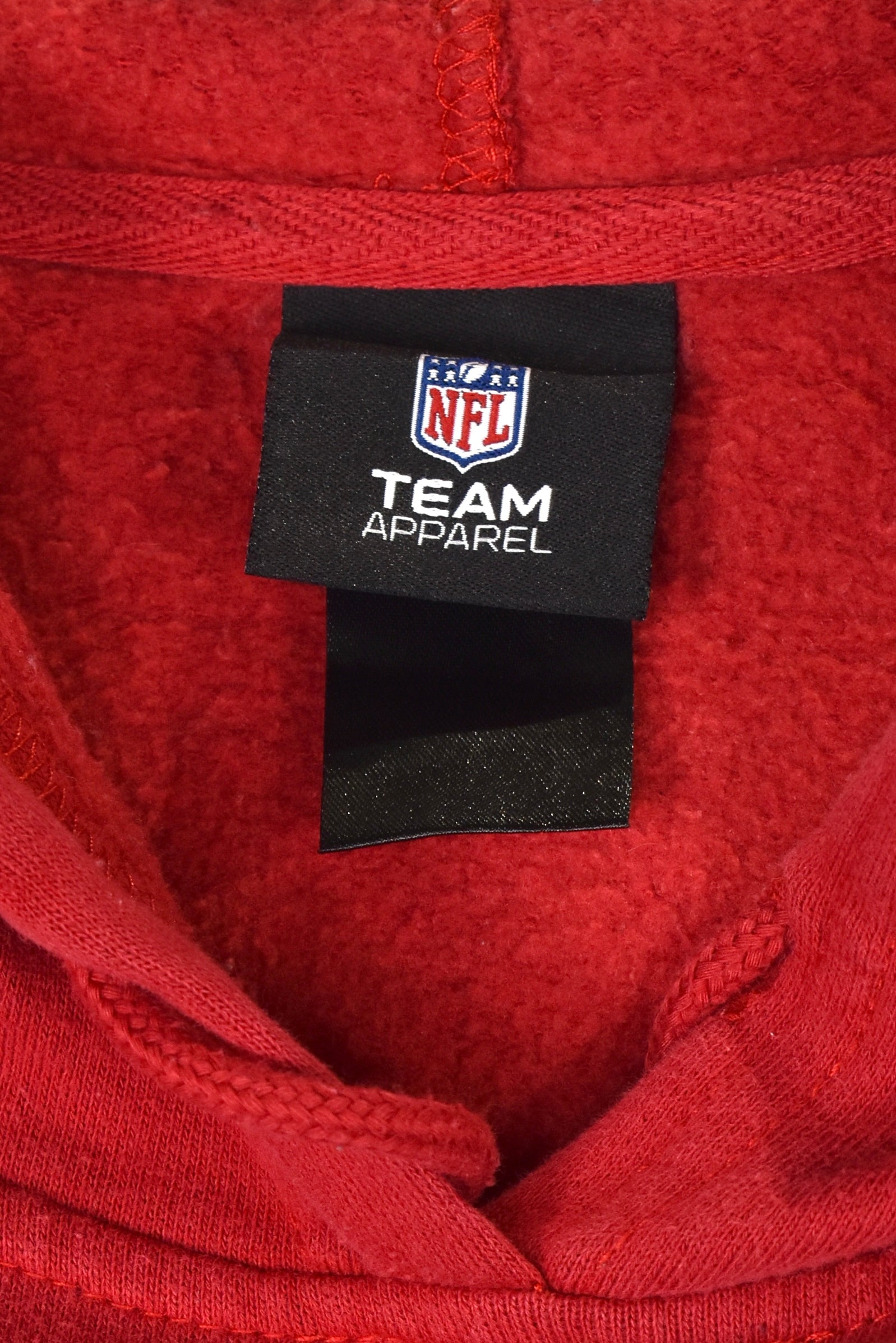 Vintage San Francisco 49ers hoodie (L), red NFL embroidered sweatshirt