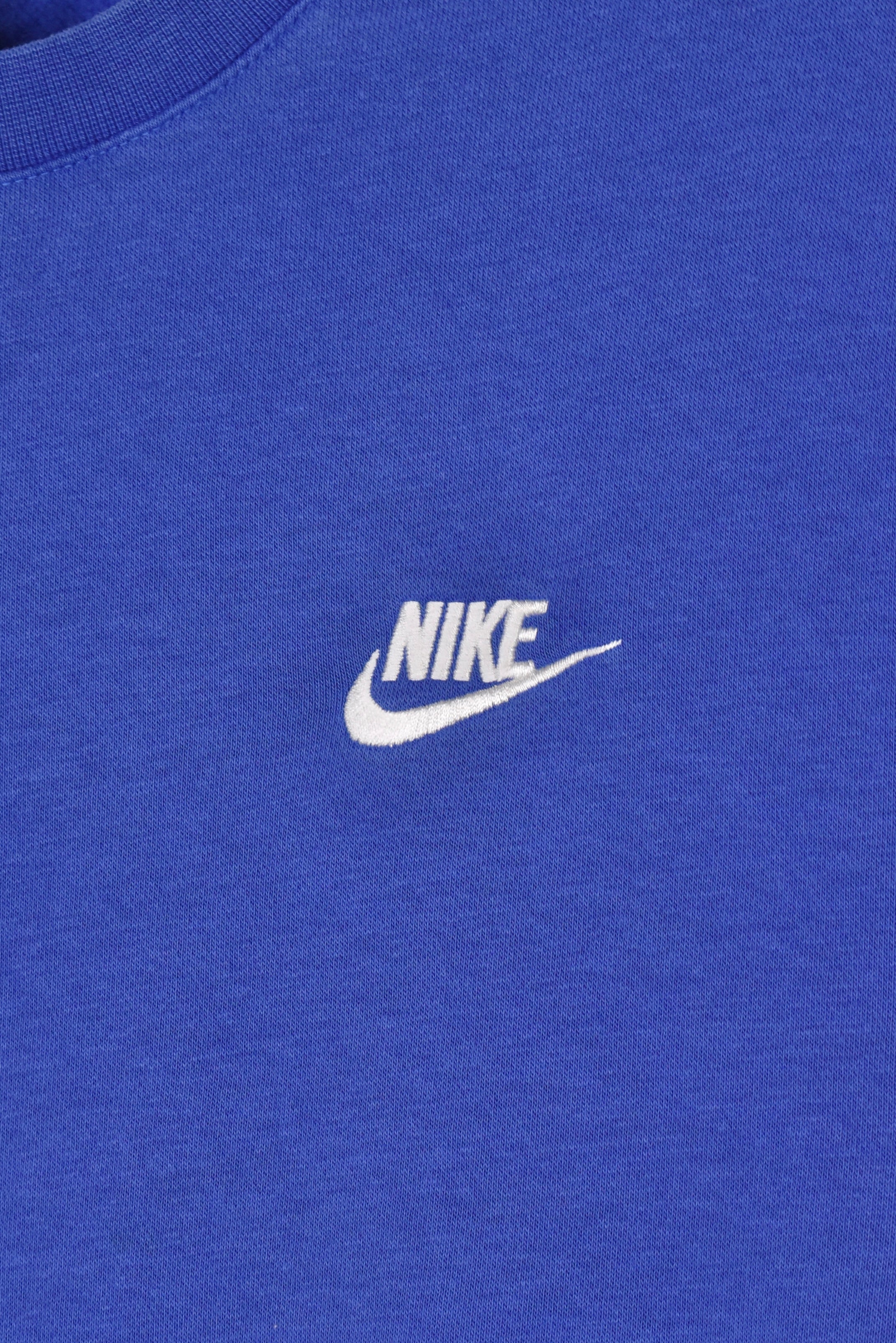 Vintage Nike sweatshirt (M), blue embroidered crewneck