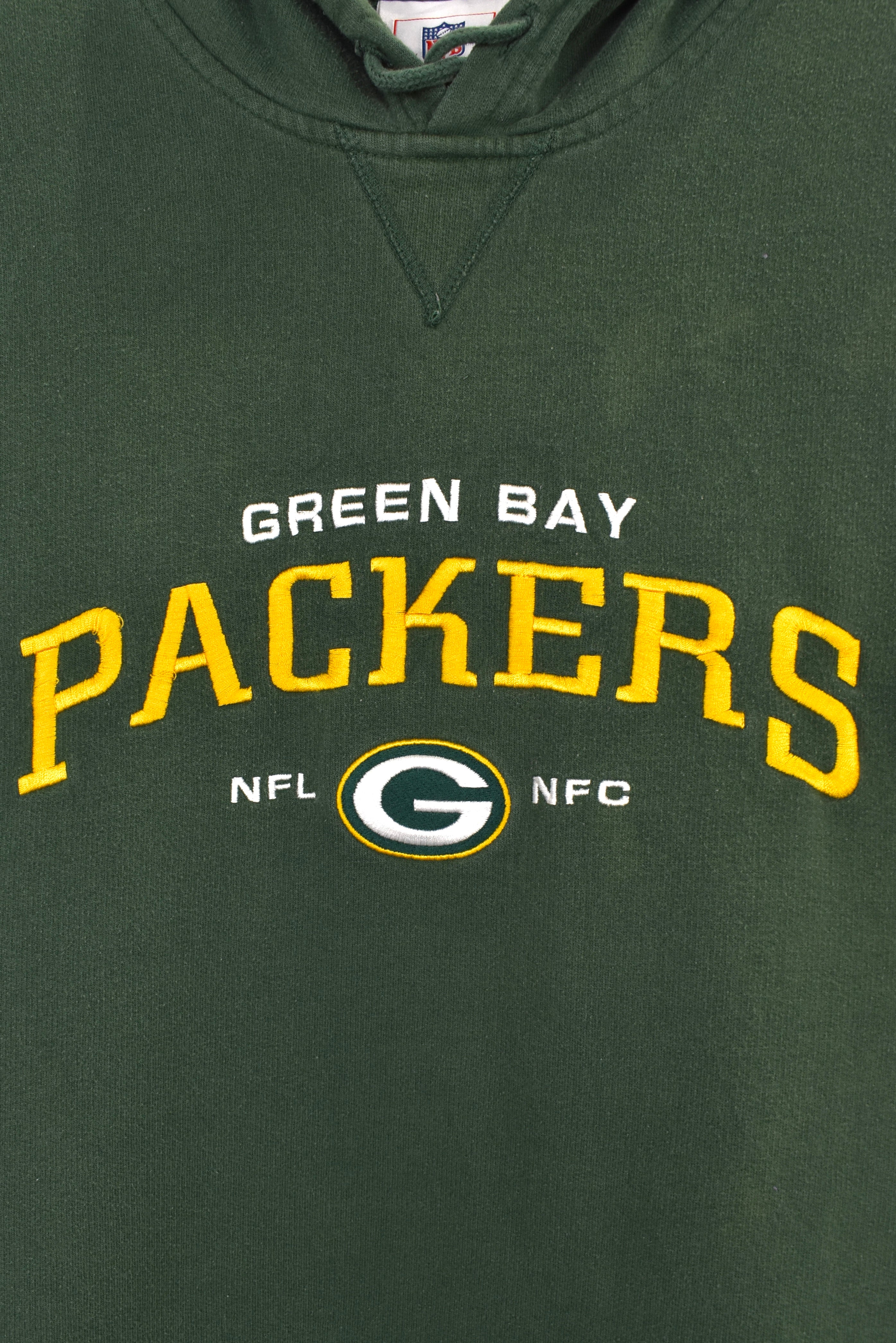 Vintage Green Bay Packers hoodie NFL green embroidered sweatshirt X