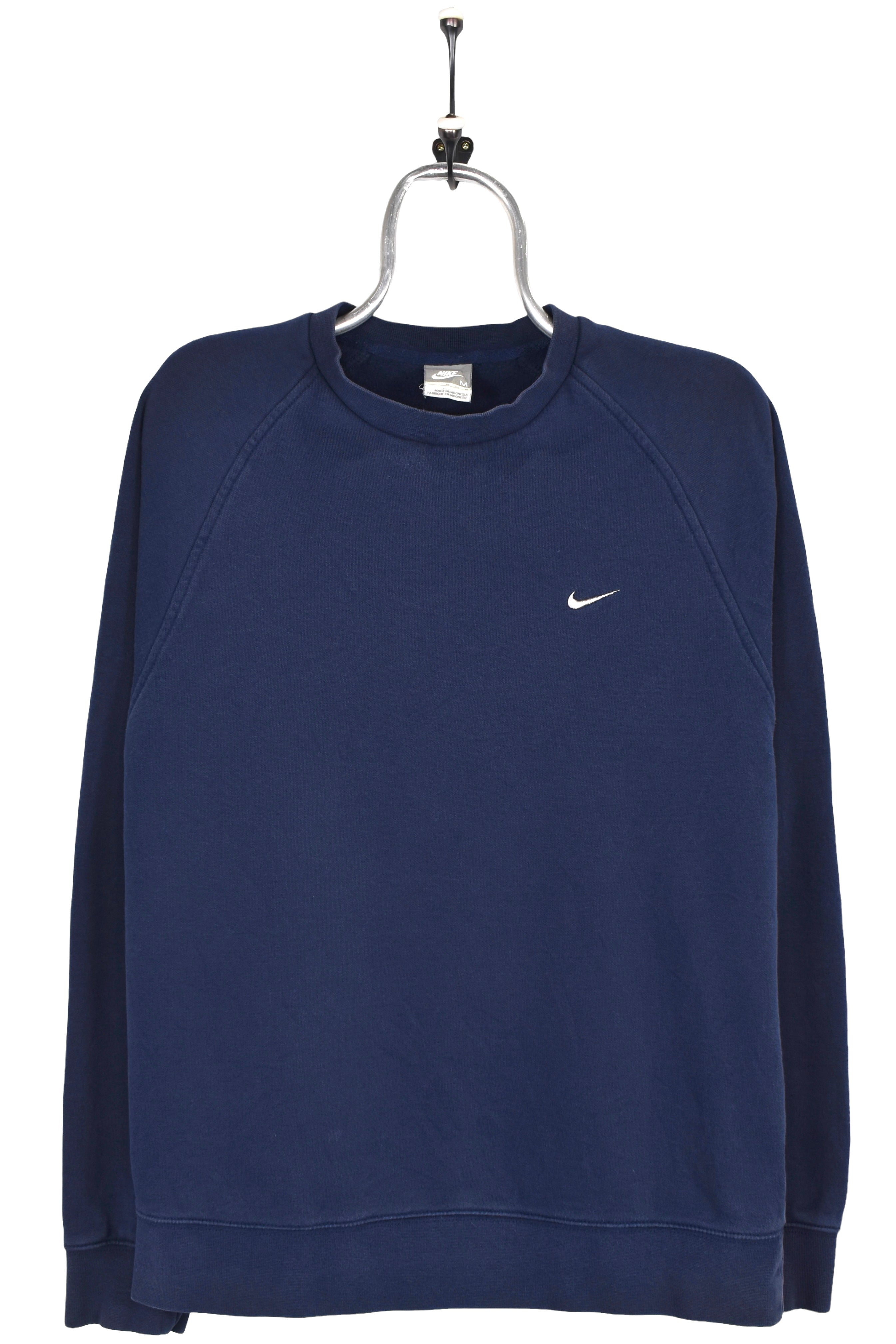 Vintage Nike sweatshirt, navy blue embroidered crewneck - Medium