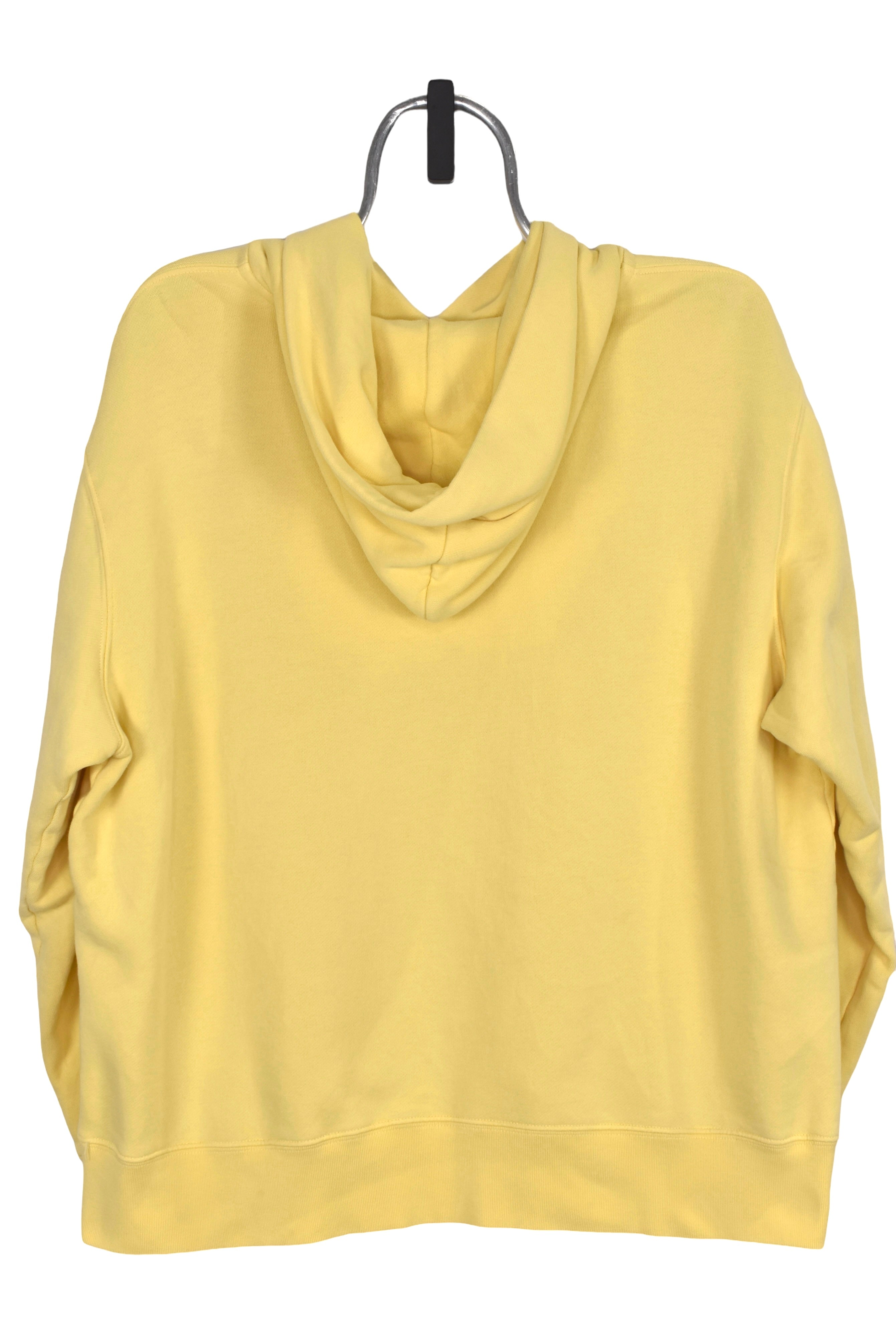 Women's vintage Tommy Hilfiger hoodie (XXL), yellow graphic sweatshirt