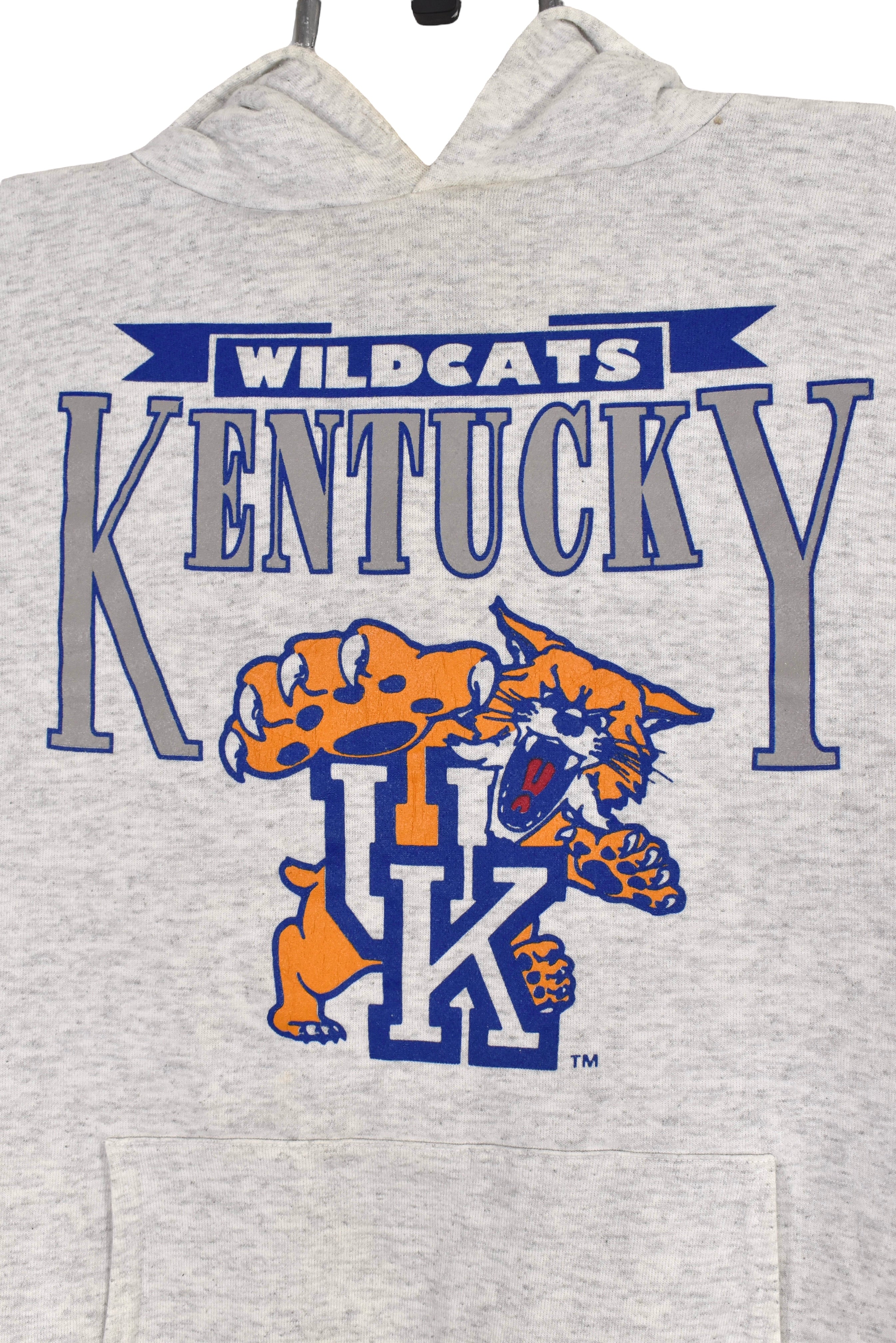 Vintage University of Kentucky hoodie (S), grey Wildcats sweatshirt
