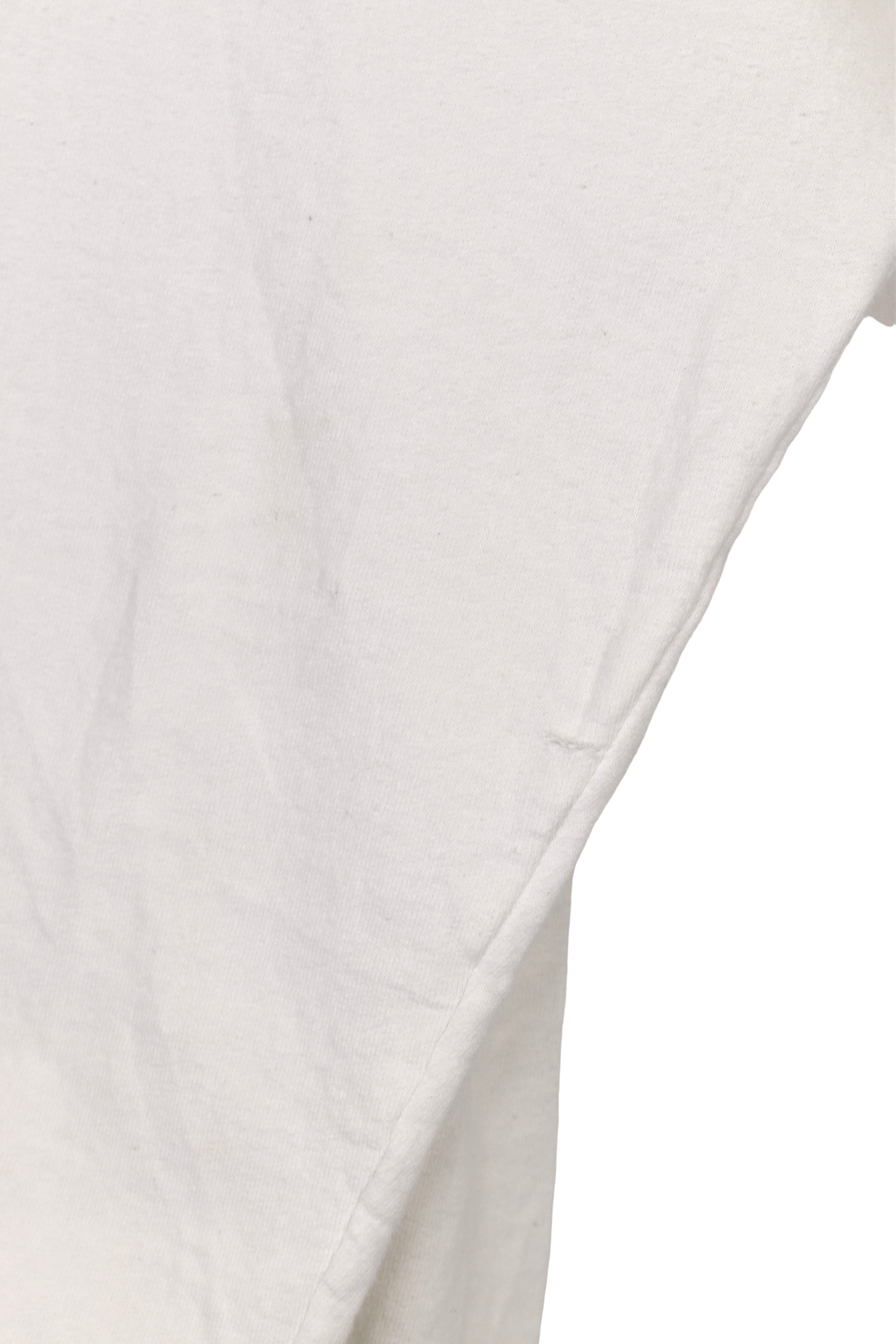 Modern Champion sweatshirt (L), white embroidered crewneck