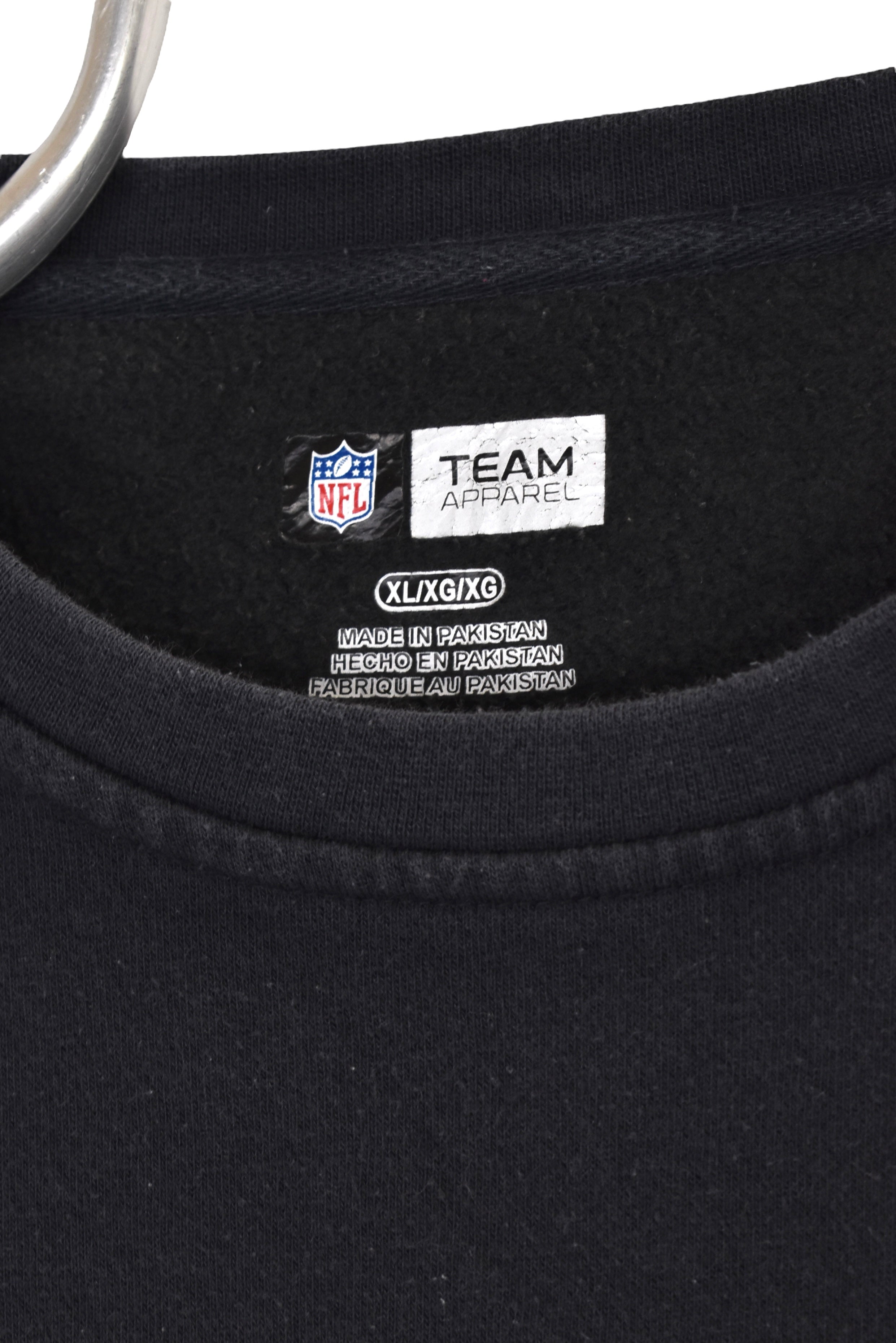 Vintage Pittsburgh Steelers sweatshirt (XL), black NFL embroidered crewneck