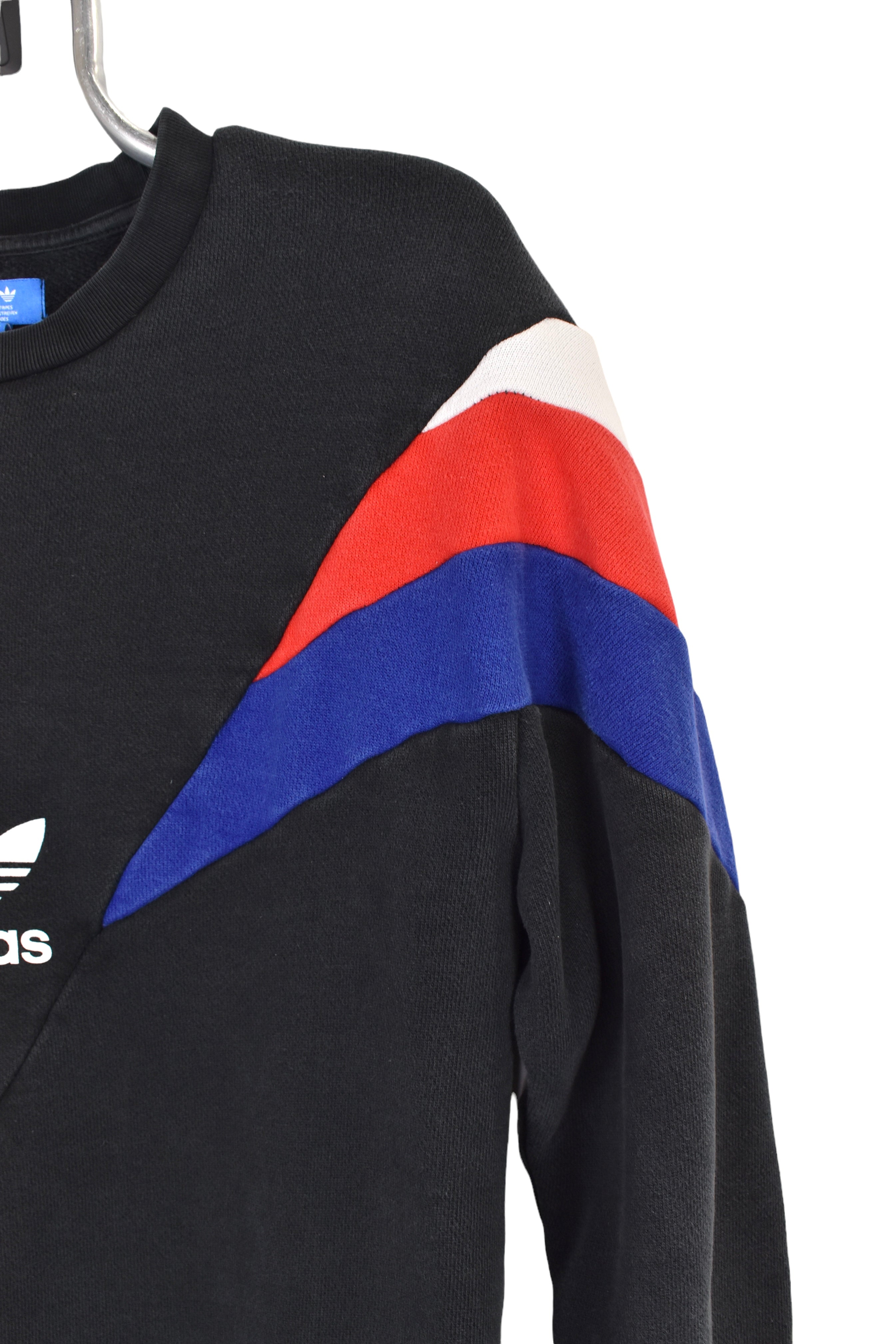 Vintage Adidas sweatshirt (M), black graphic crewneck
