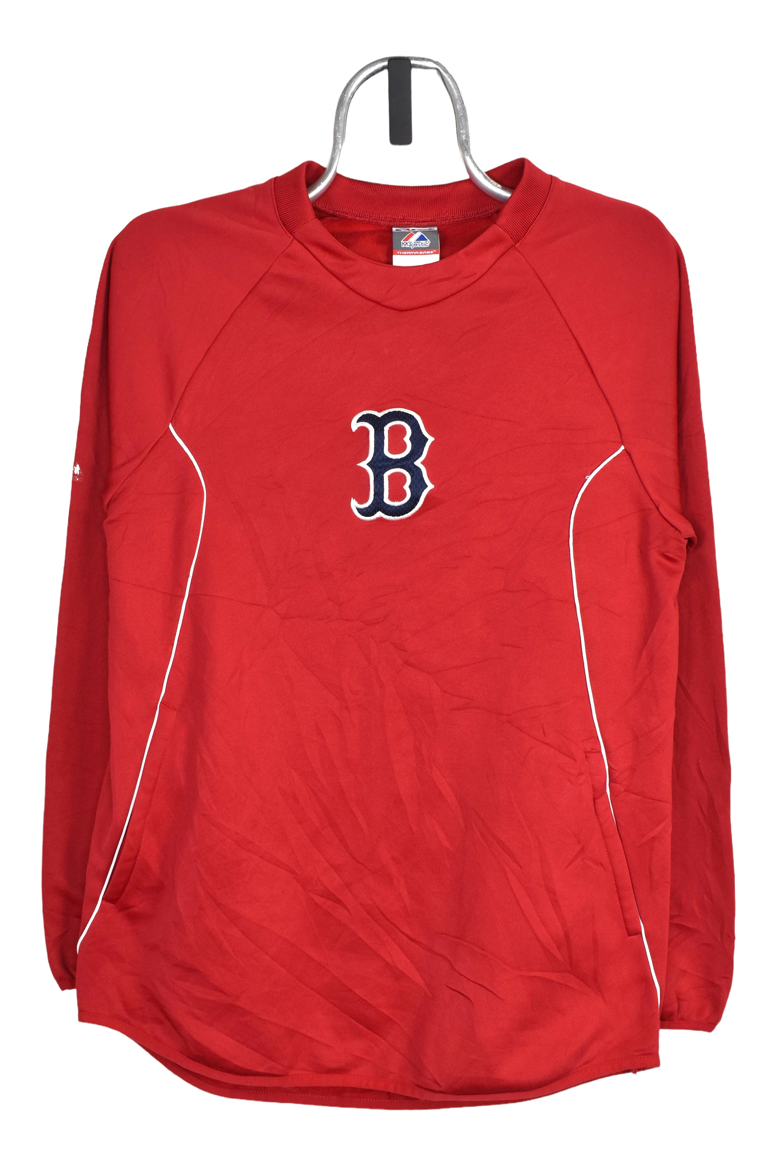 Vintage Boston Red Sox sweatshirt (M), red MLB embroidered crewneck