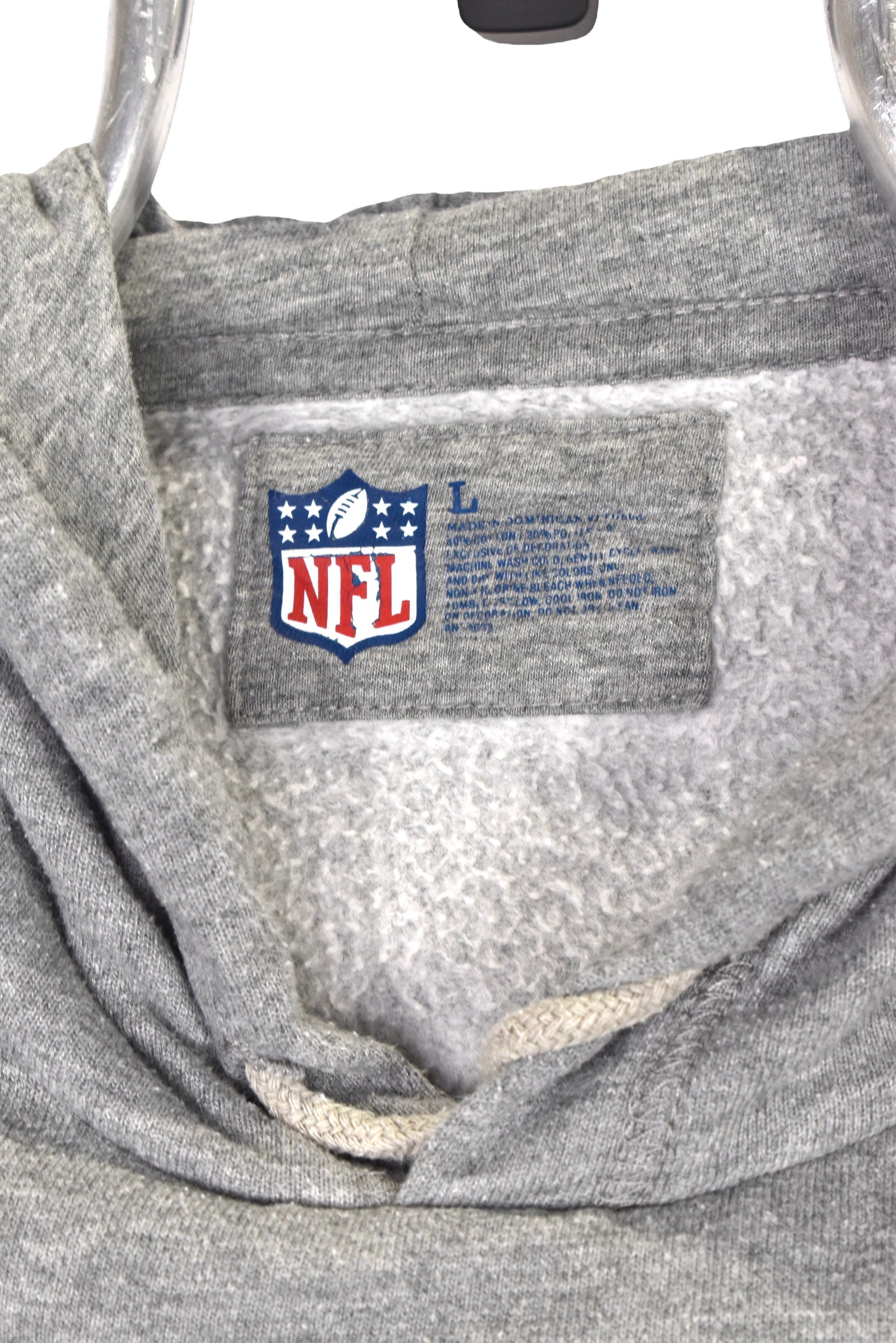 Modern New York Giants hoodie (M), grey NFL graphic sweatshirt