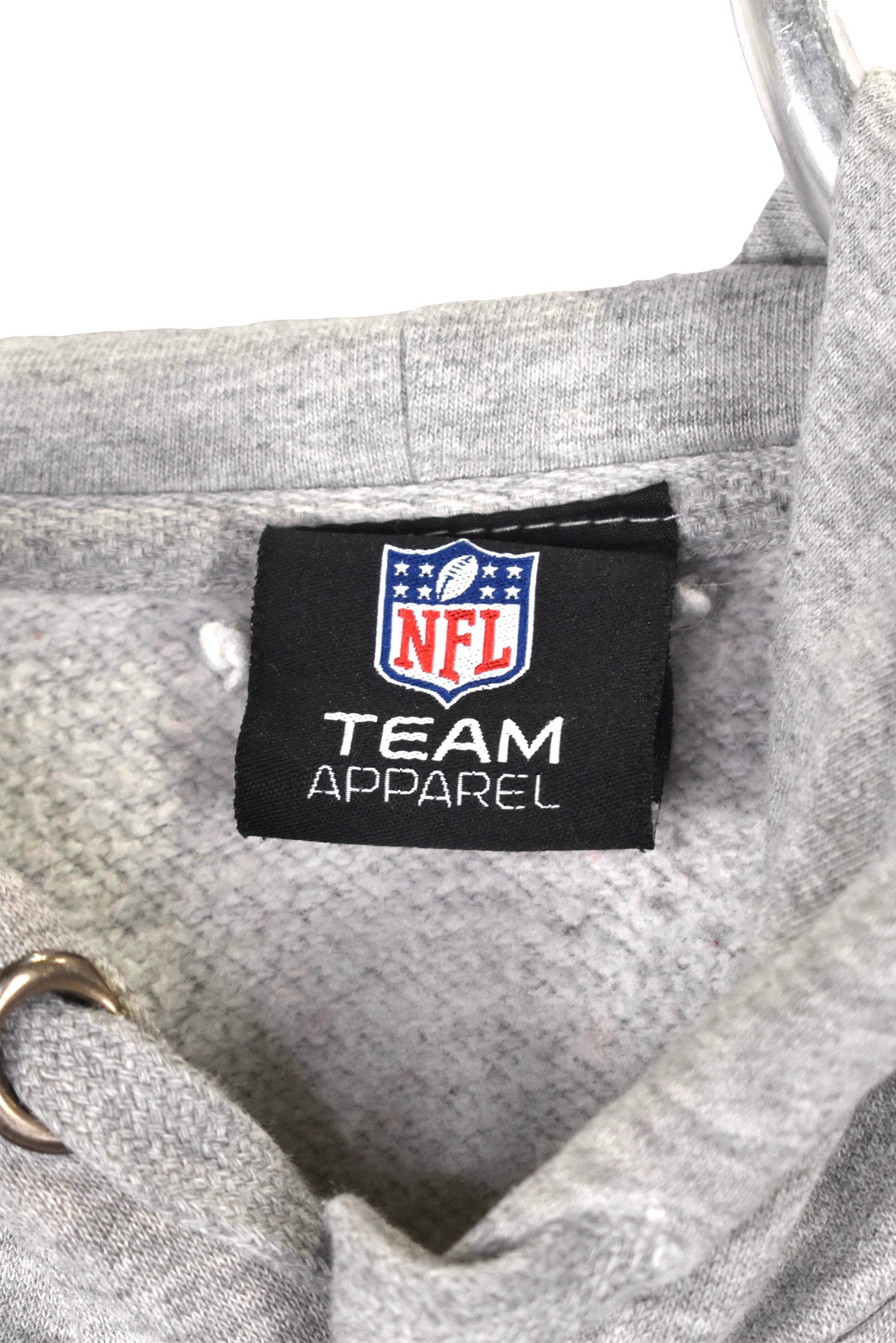 Vintage Green Bay Packers hoodie Large, grey NFL graphic sweatshirt
