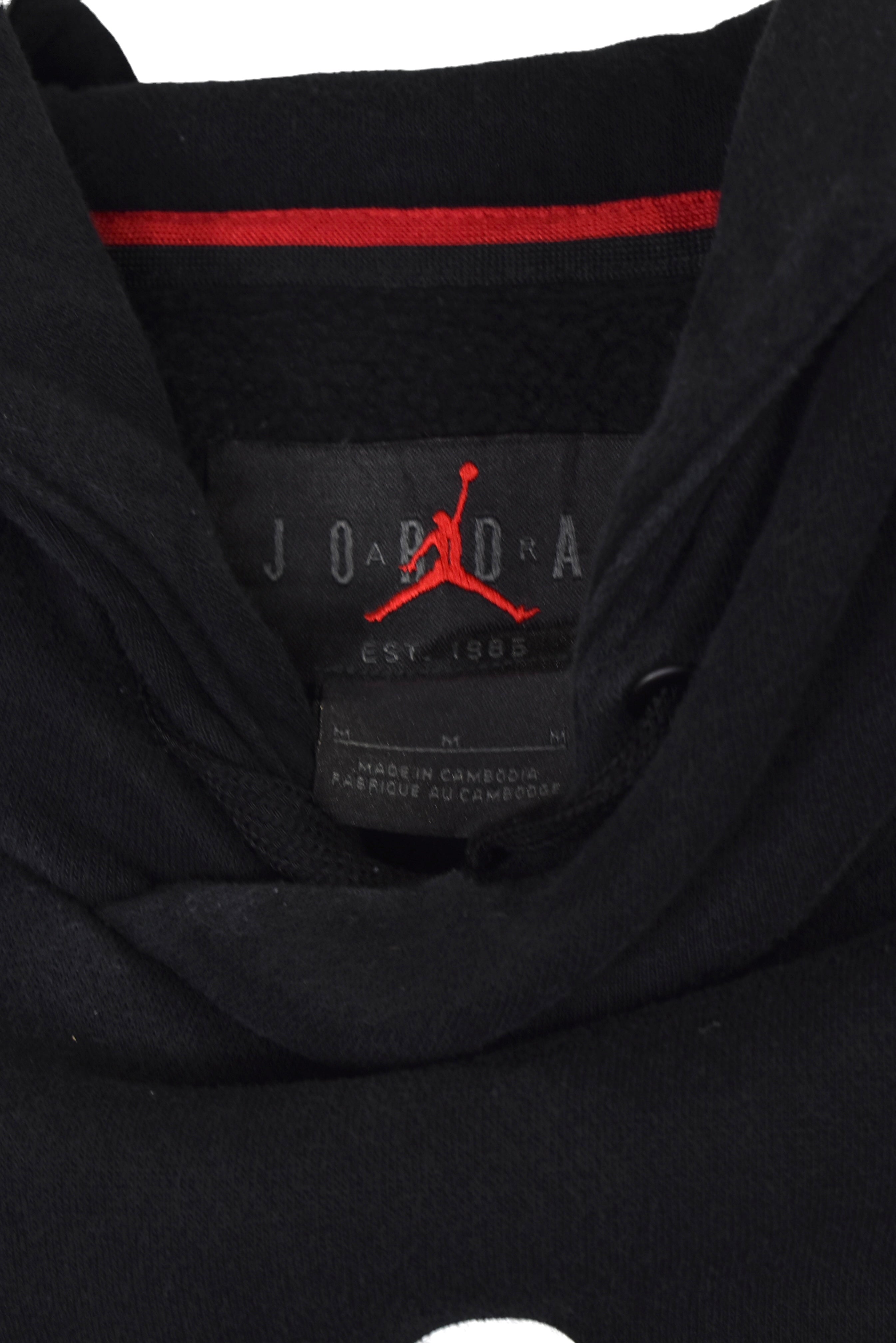 Vintage Nike Air Jordan hoodie M black graphic sweatshirt