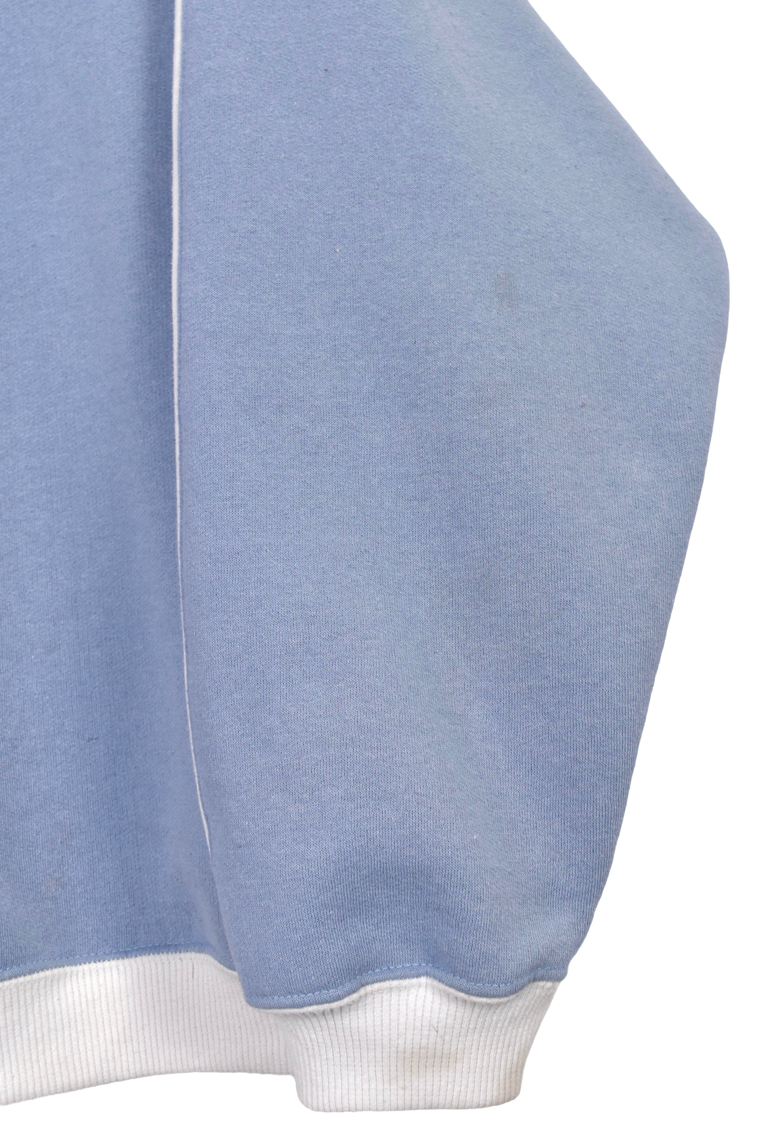 Womens vintage Nike sweatshirt, blue embroidered crewneck - Large