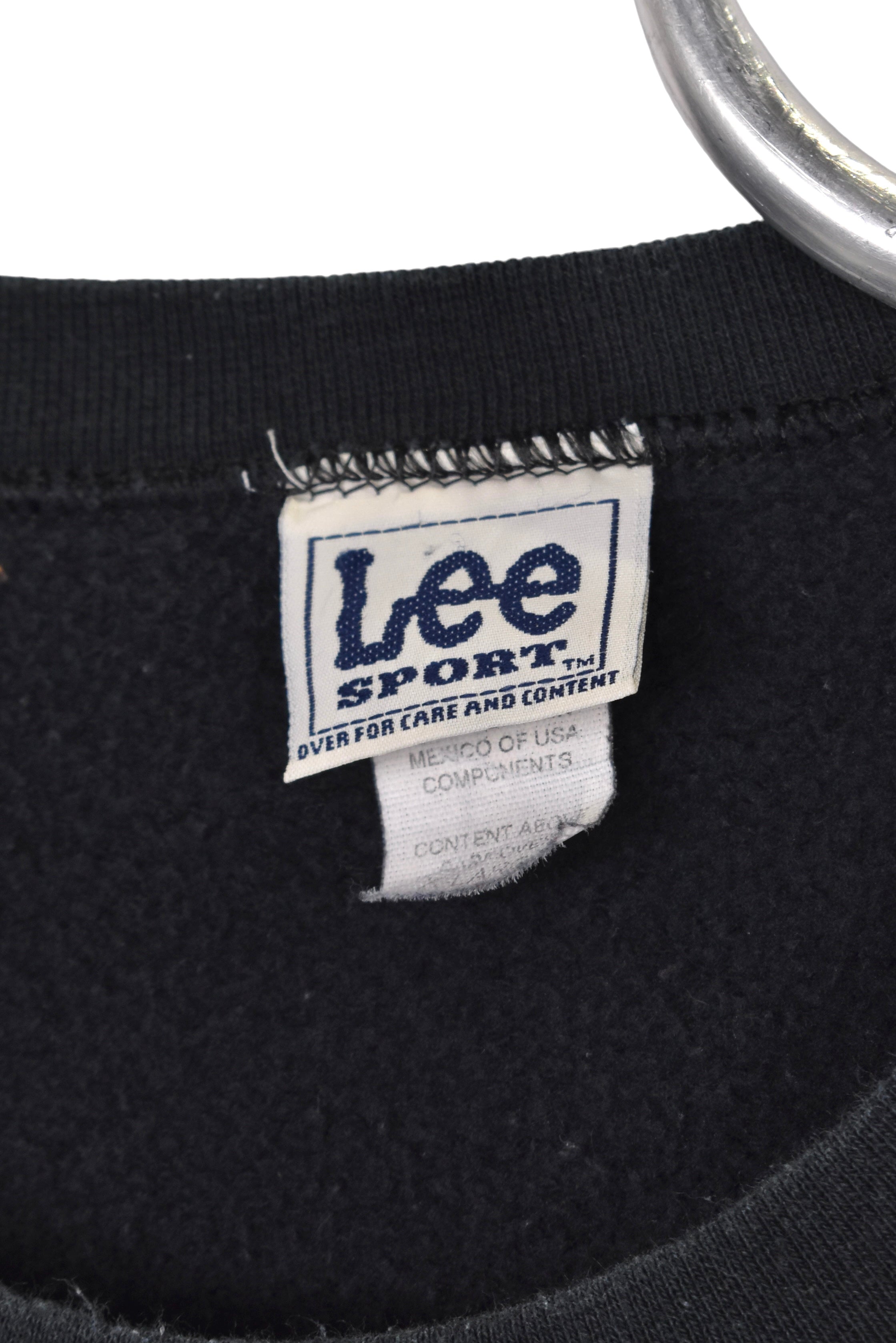 Vintage Lee sweatshirt, black golf embroidered crewneck - XXL