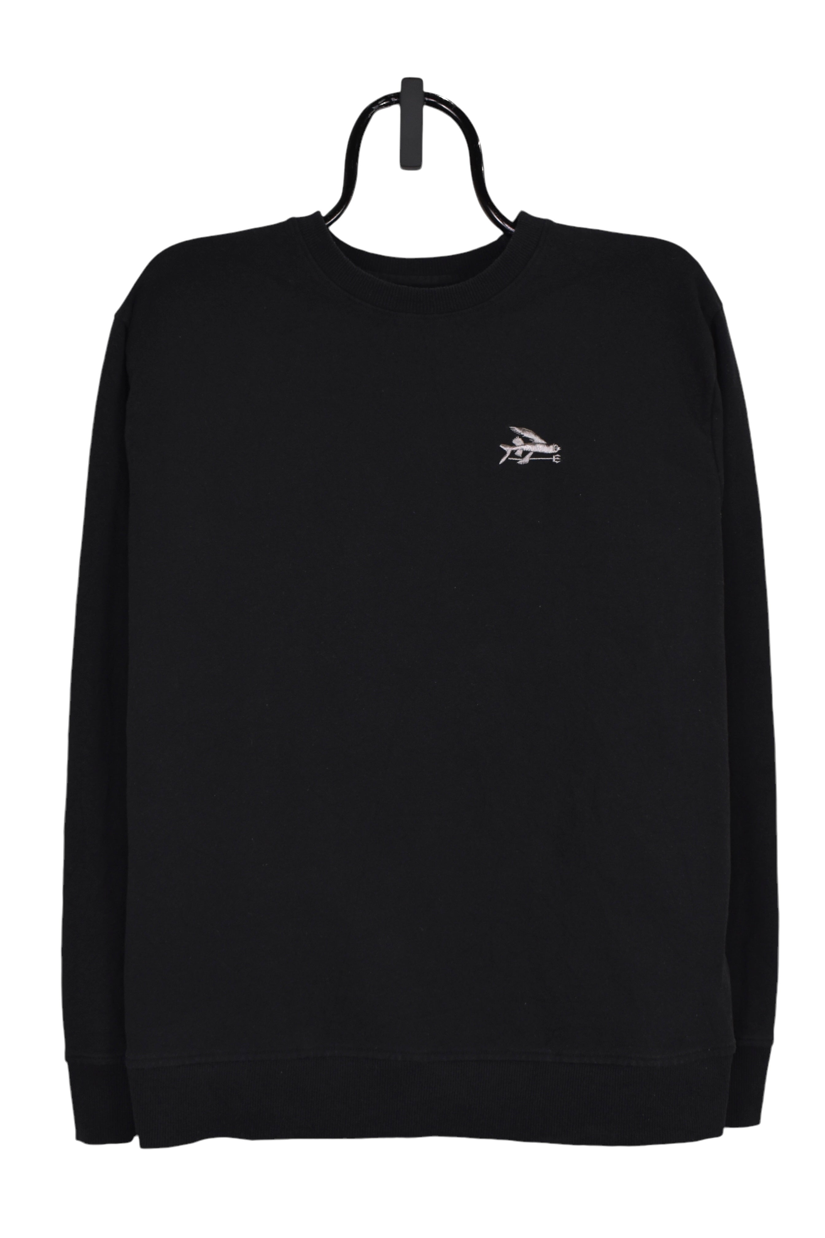 Modern Patagonia sweatshirt (L), black embroidered crewneck