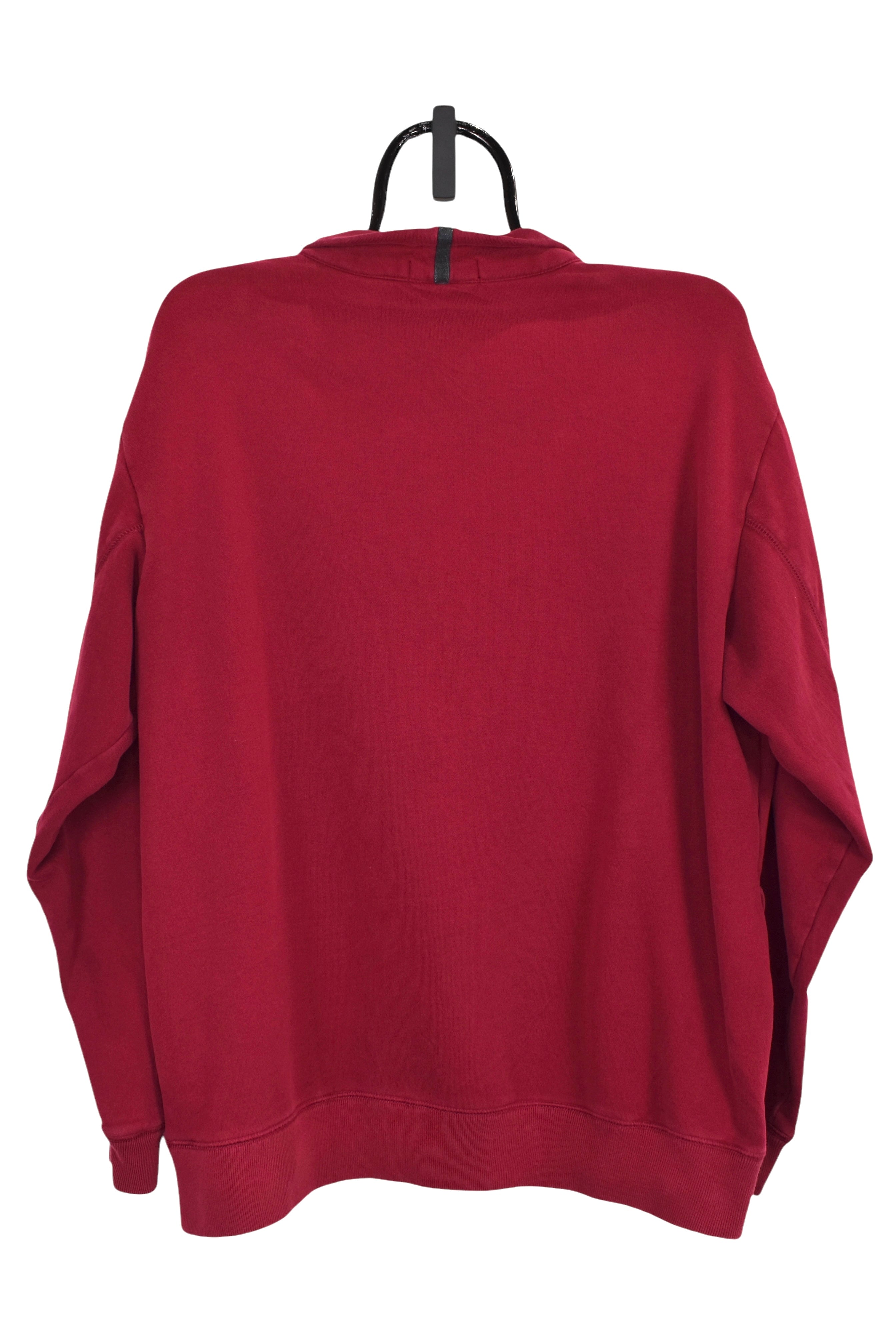 Vintage Nautica sweatshirt (L), burgundy embroidered 1/4 zip