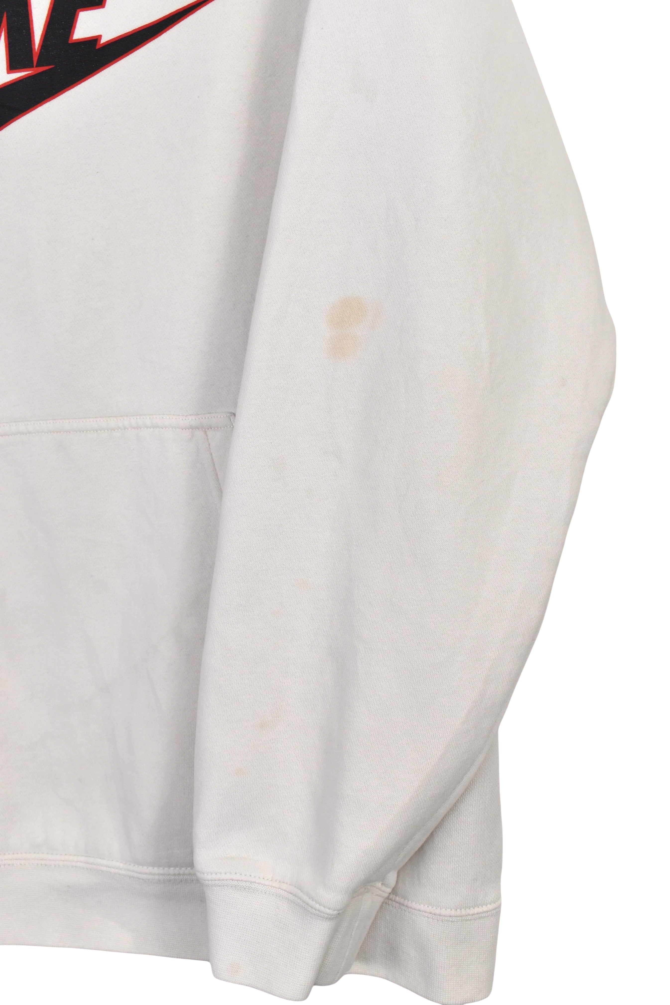 Vintage Nike hoodie (XL), white graphic sweatshirt