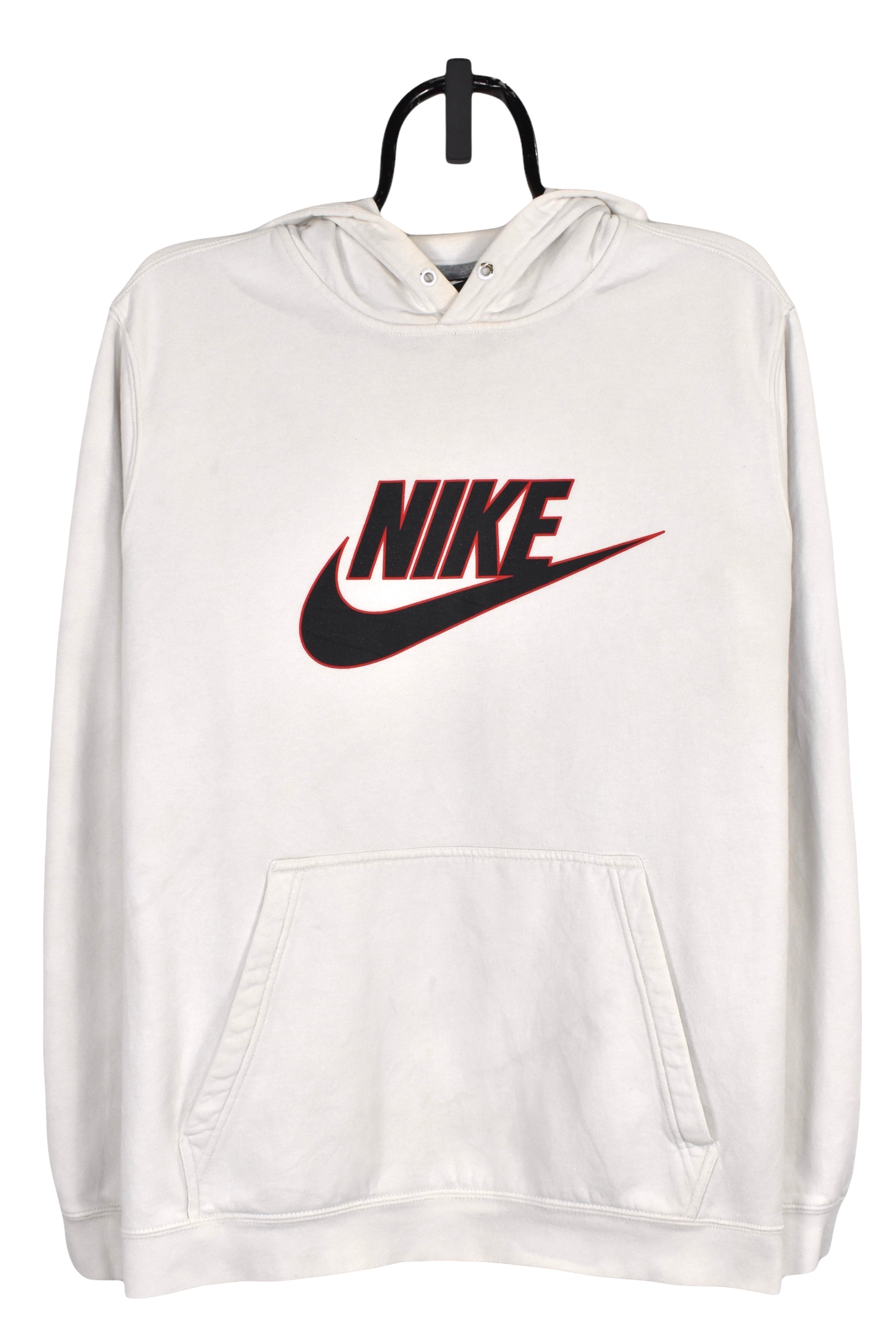 White vintage nike hoodie sale