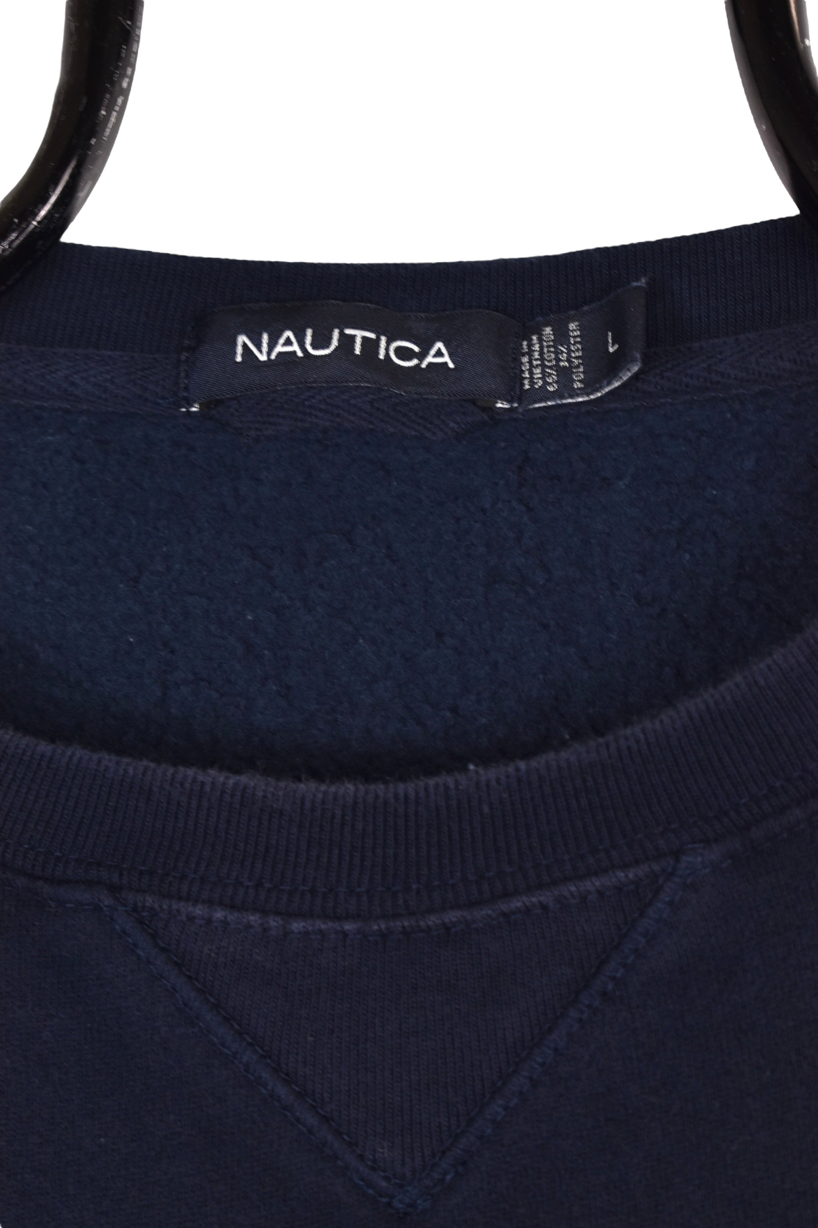 Vintage Nautica sweatshirt (L), navy embroidered crewneck