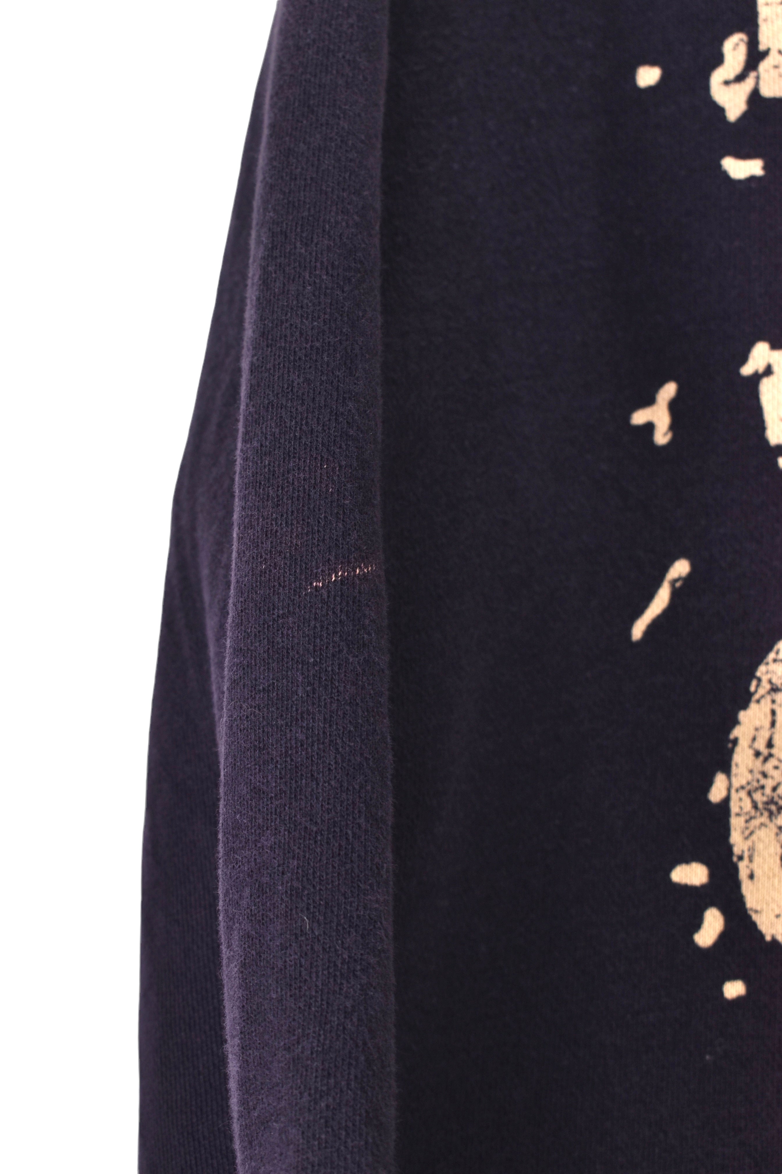 Vintage Ralph Lauren hoodie (M), navy embroidered sweatshirt