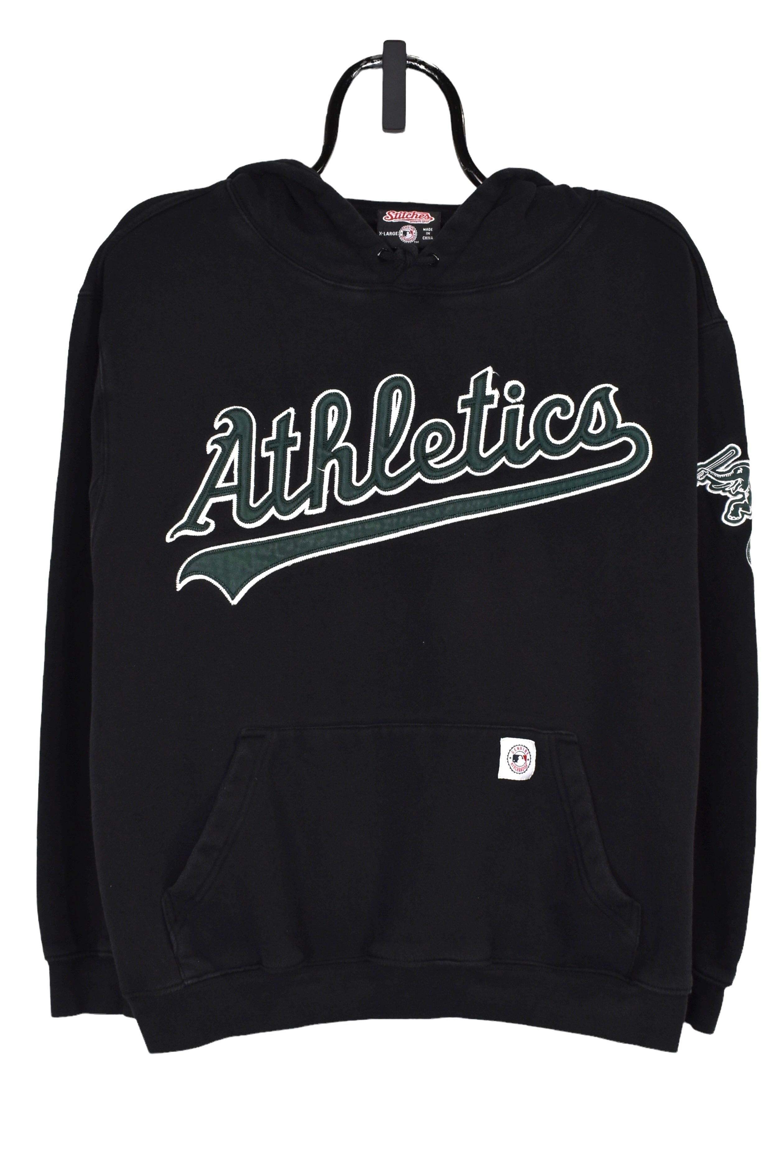 Vintage Oakland Athletics hoodie (M), green MLB embroidered sweatshirt