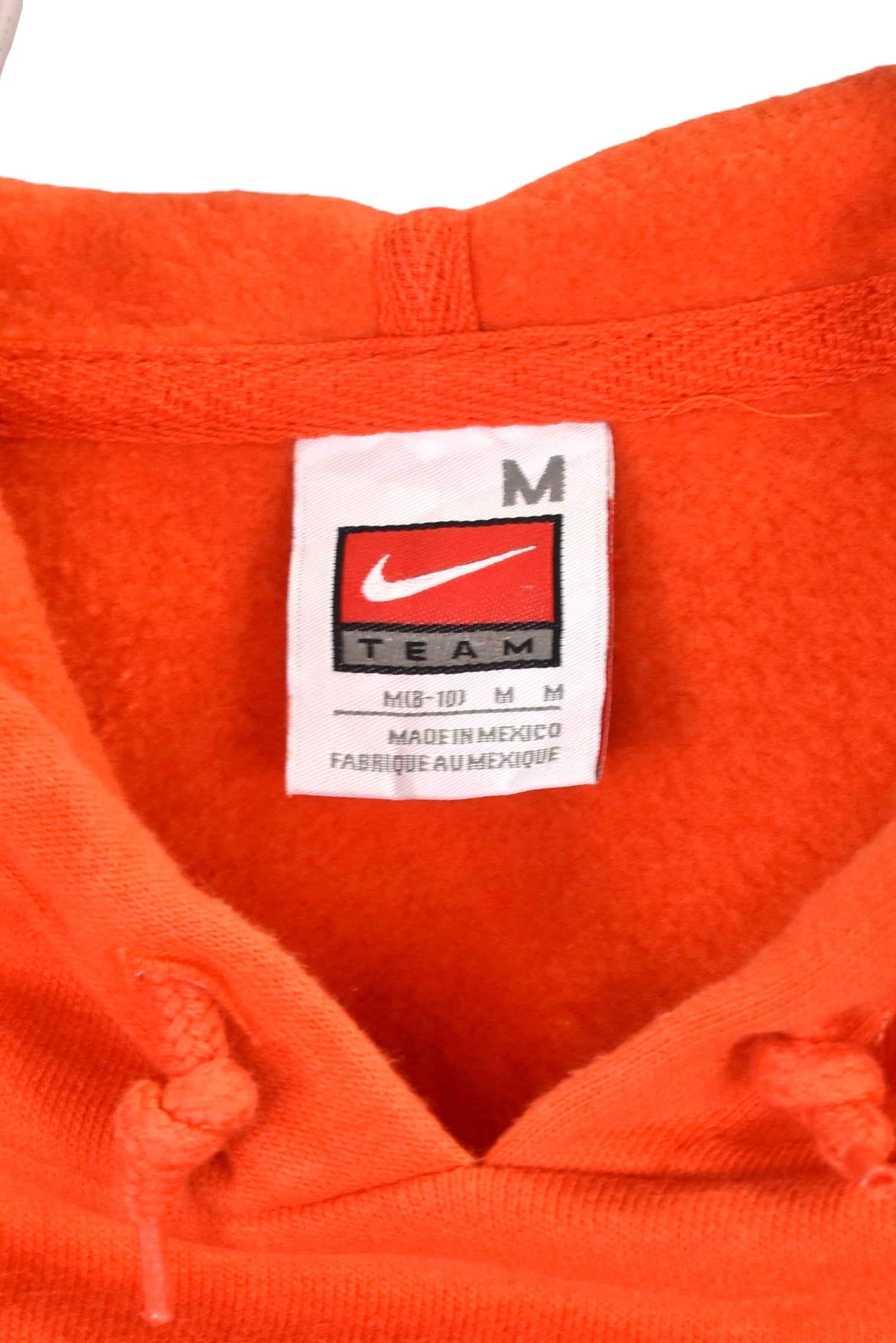 Vintage Nike hoodie (S), orange centre swoosh sweatshirt