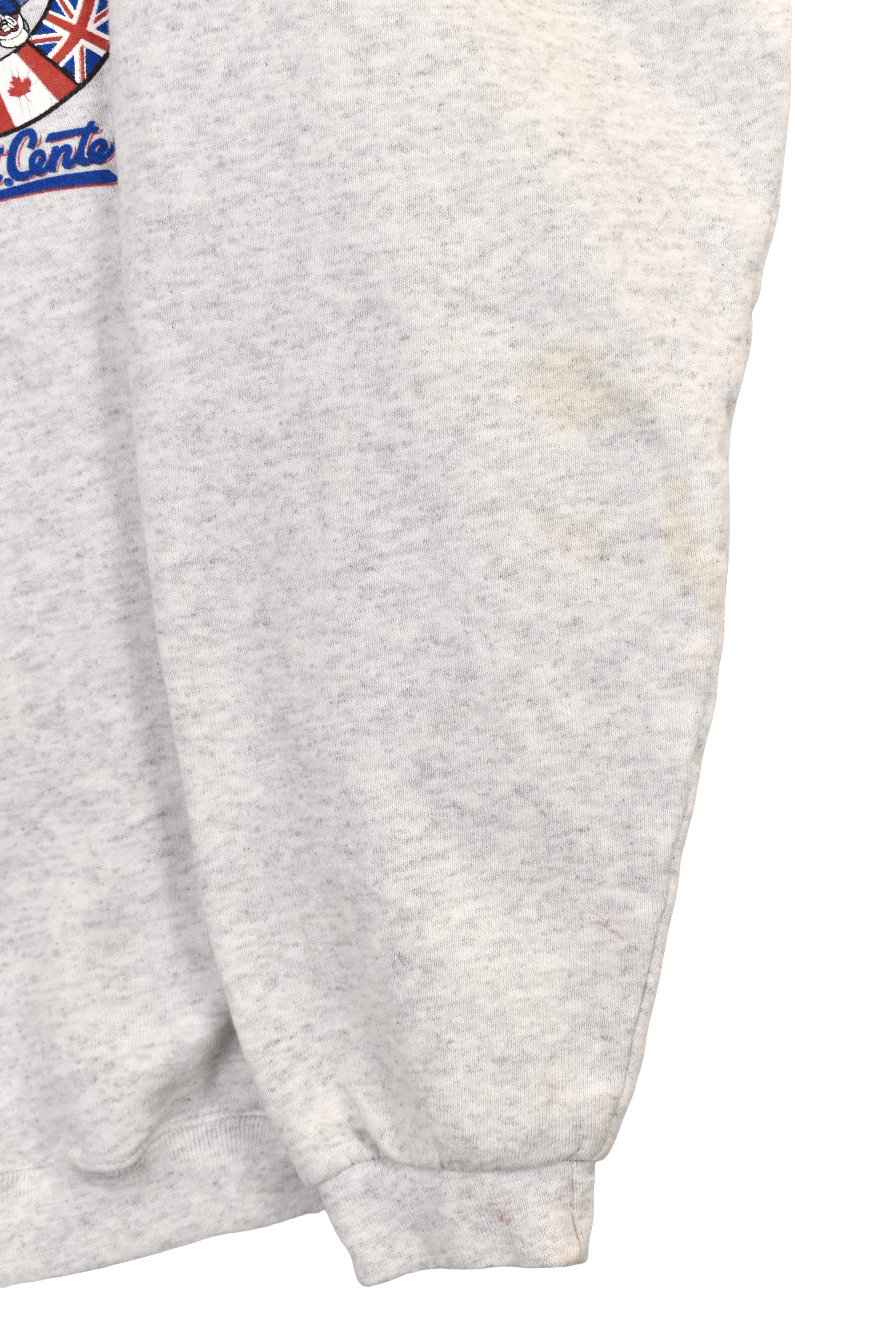 Vintage Epcot Center sweatshirt (L), grey Disney 1/4 zip jumper