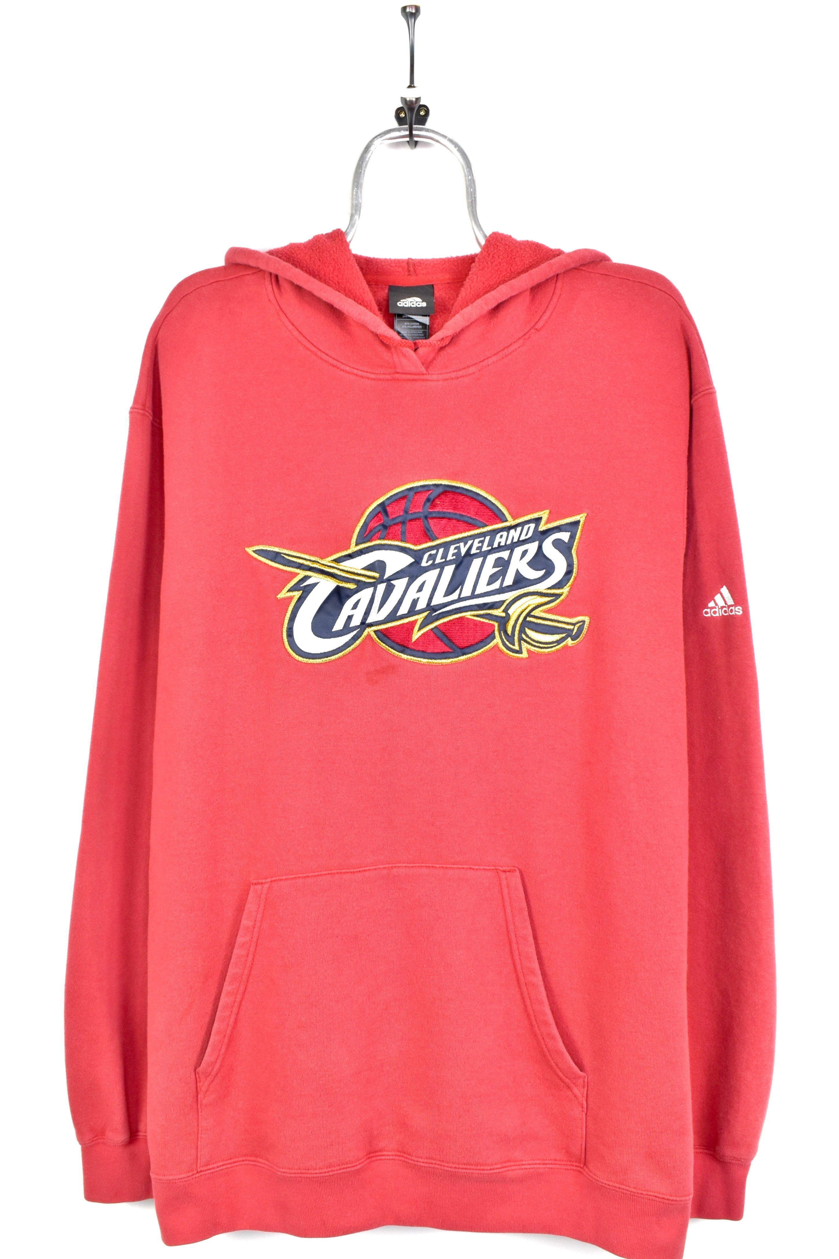 Vintage Cleveland Cavaliers hoodie, NBA red embroidered sweatshirt - AU XL PRO SPORT