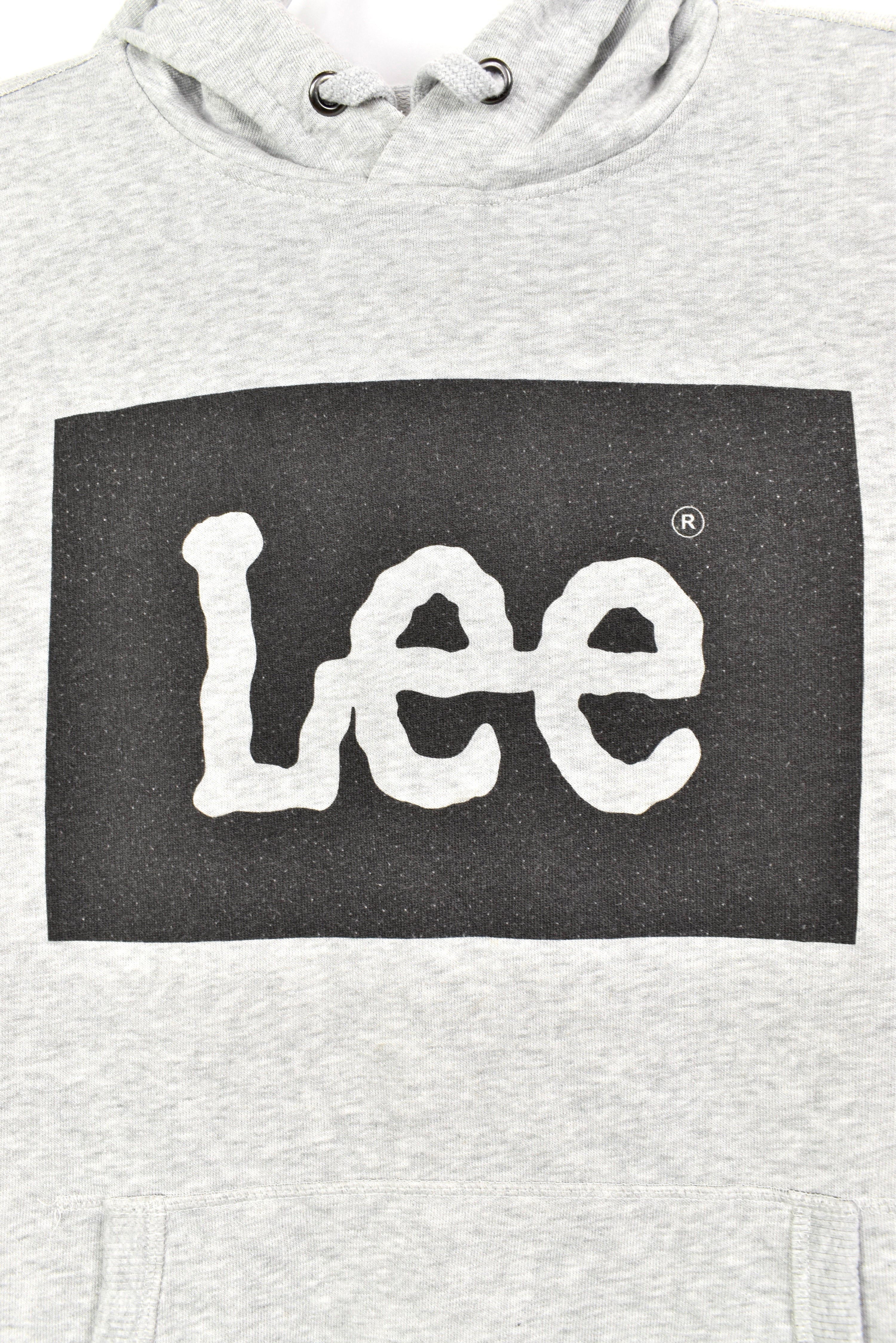 Vintage LEE hoodie, long sleeve graphic sweatshirt - AU M LEE