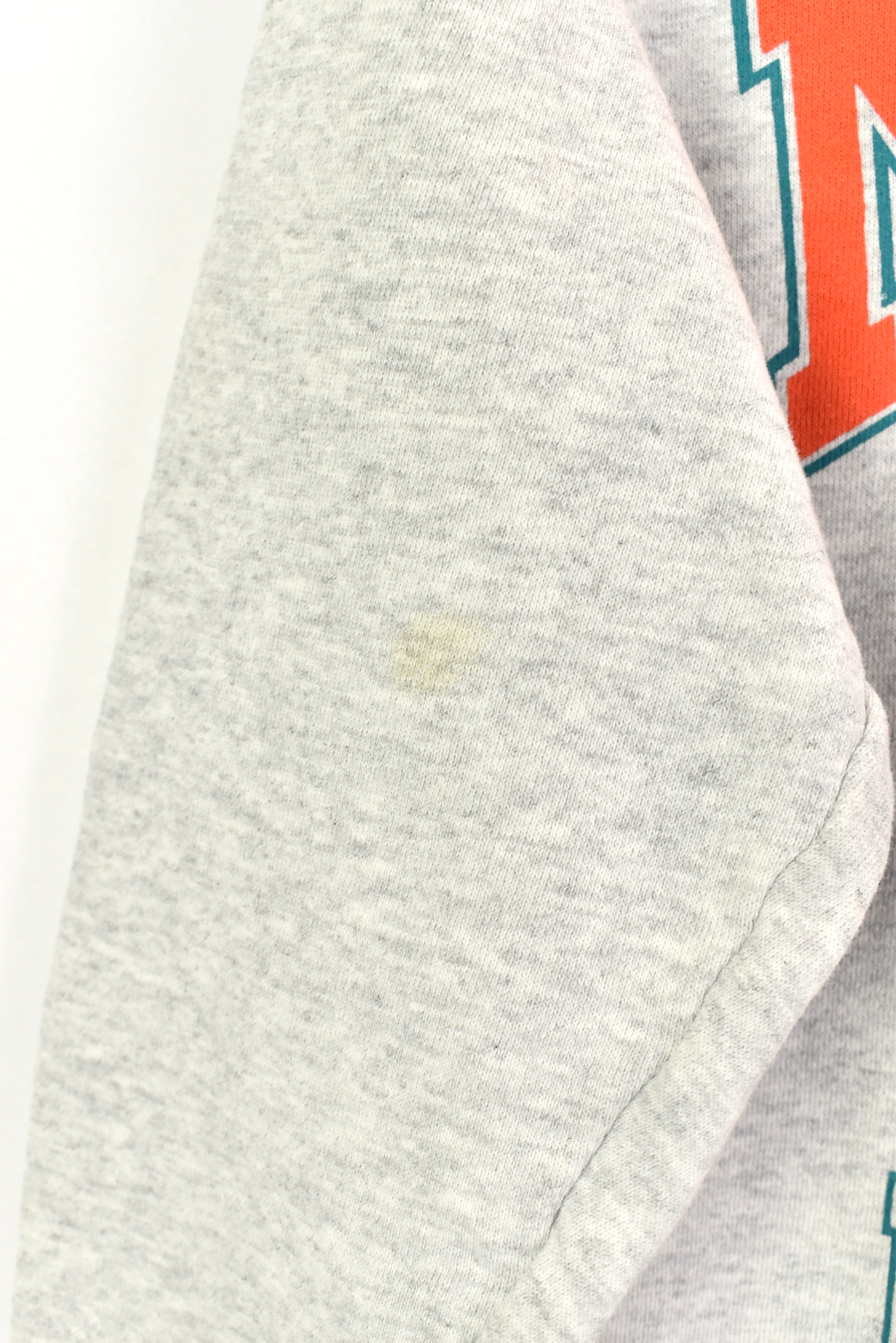 Vintage 1996 NFL Miami Dolphins grey sweatshirt | Medium PRO SPORT