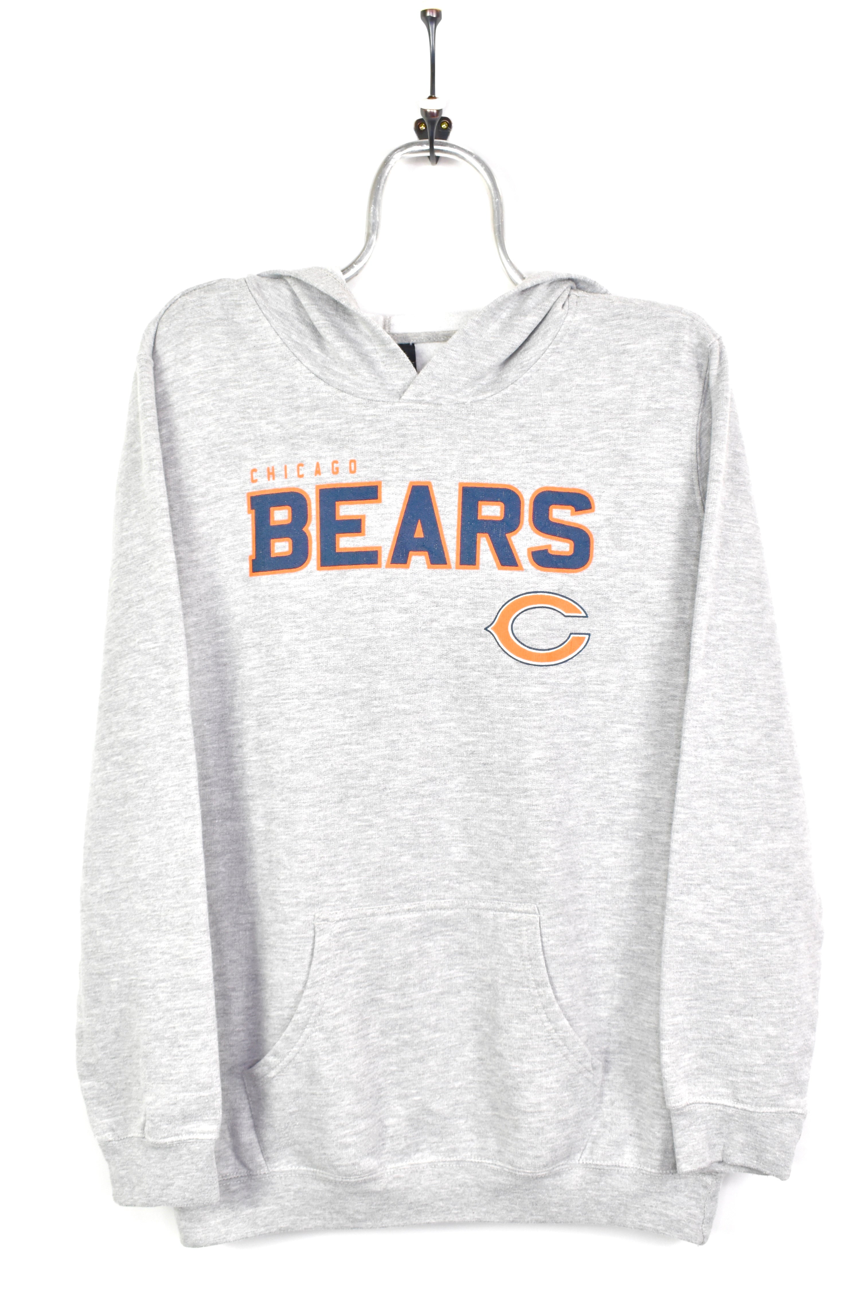 VINTAGE NFL CHICAGO BEARS GREY HOODIE | MEDIUM PRO SPORT