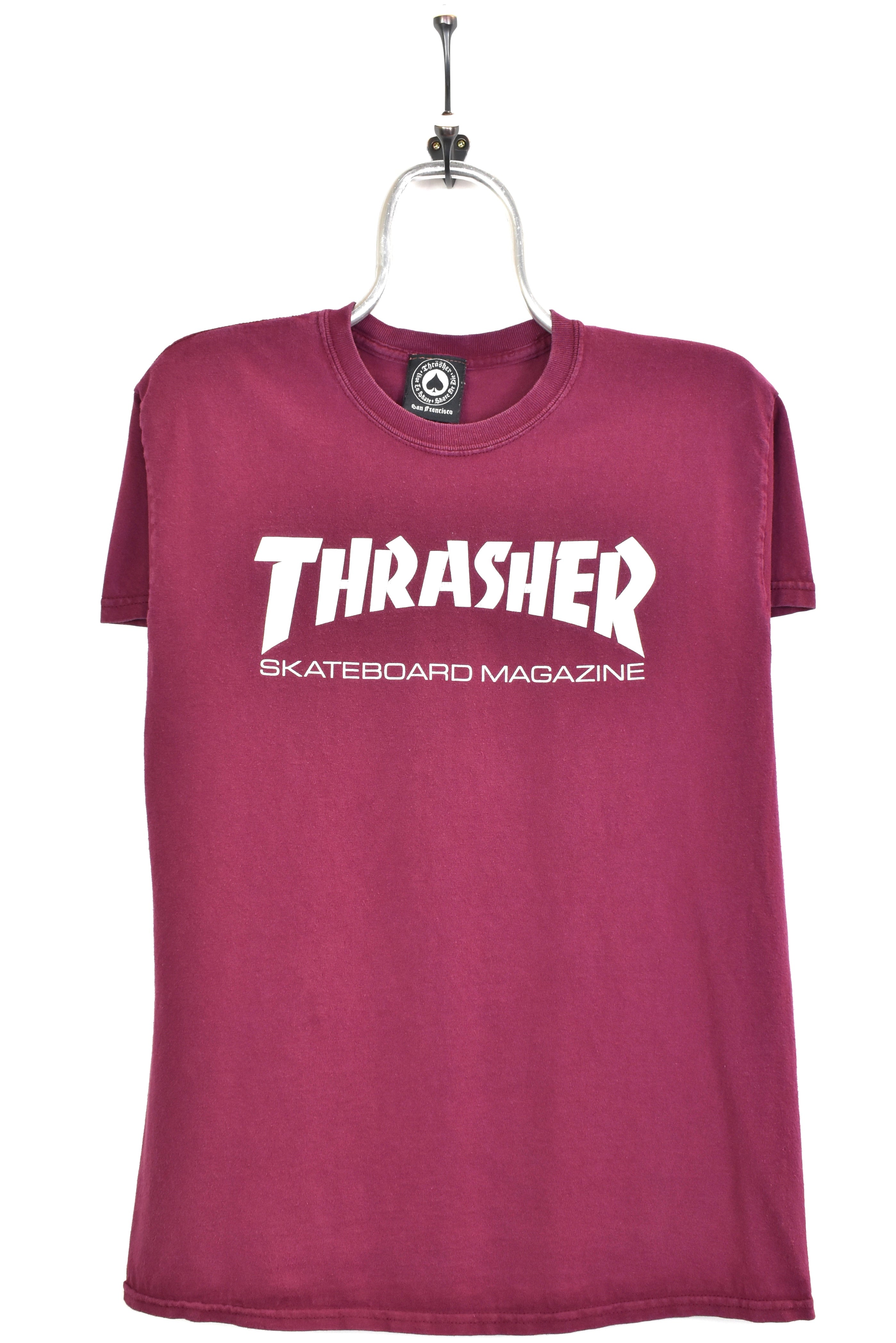 Vintage Thrasher burgundy t-shirt | Medium THRASHER