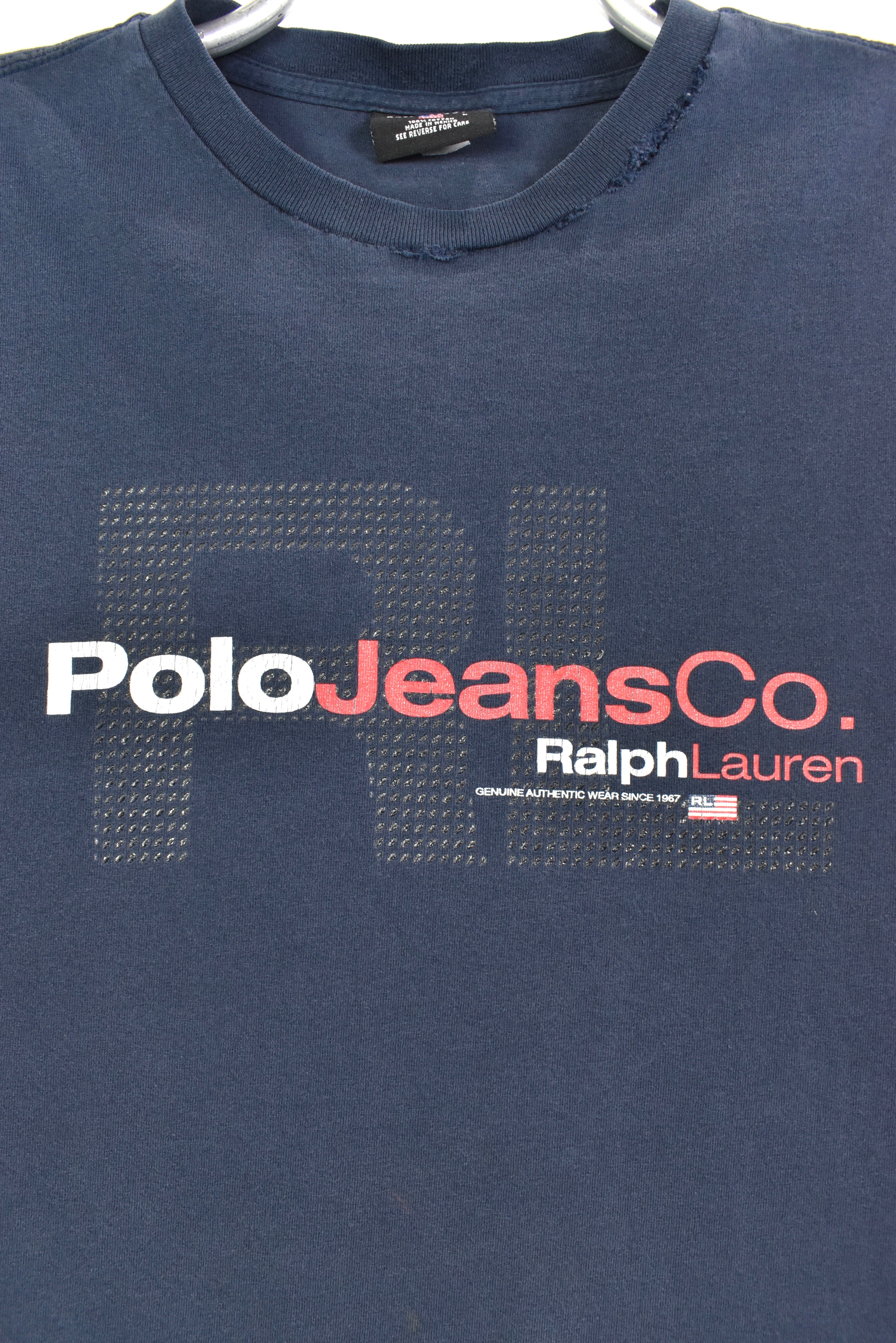Vintage Ralph Lauren navy t-shirt | Large RALPH LAUREN