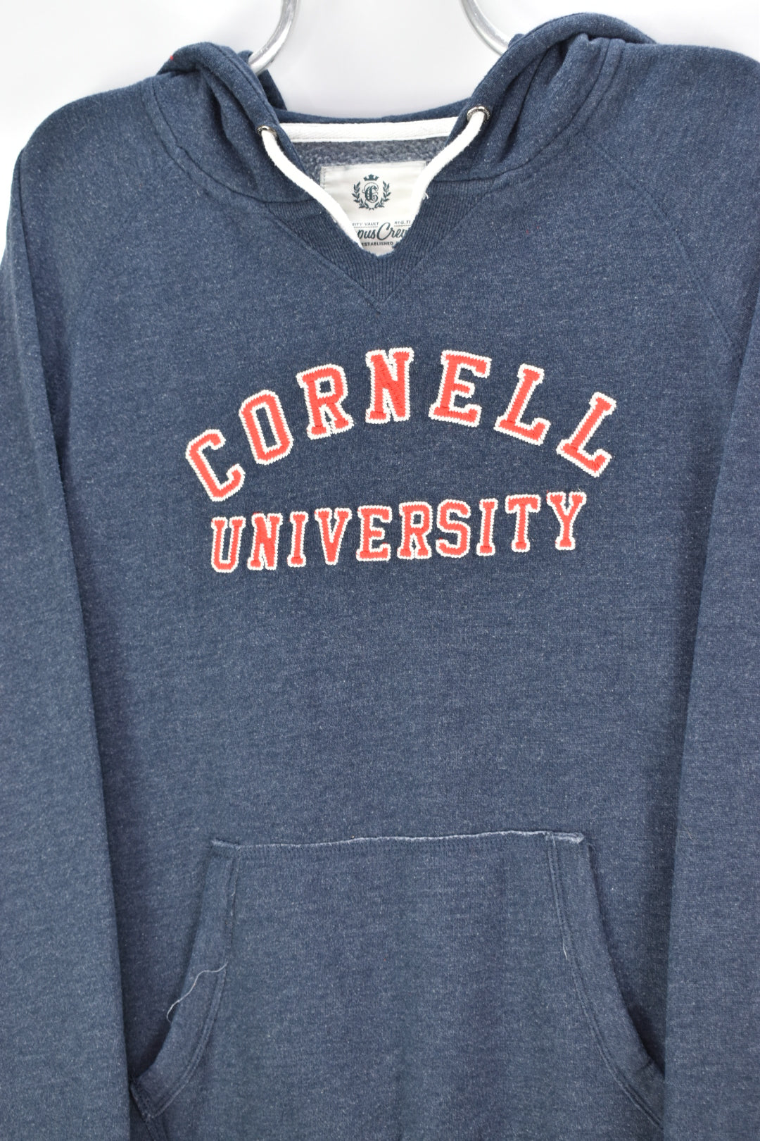 VINTAGE WOMEN'S CORNELL UNIVERSITY EMBROIDERED HOODIE | LARGE COLLEGE
