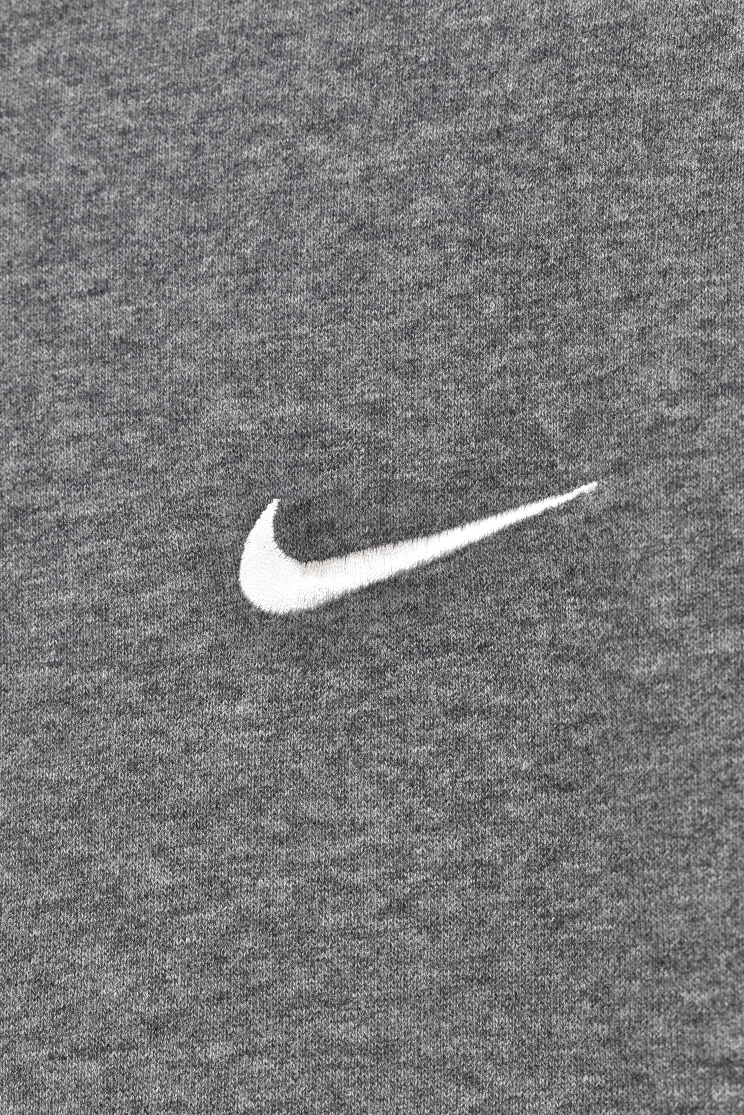 Vintage Nike embroidered grey hoodie | XXL NIKE