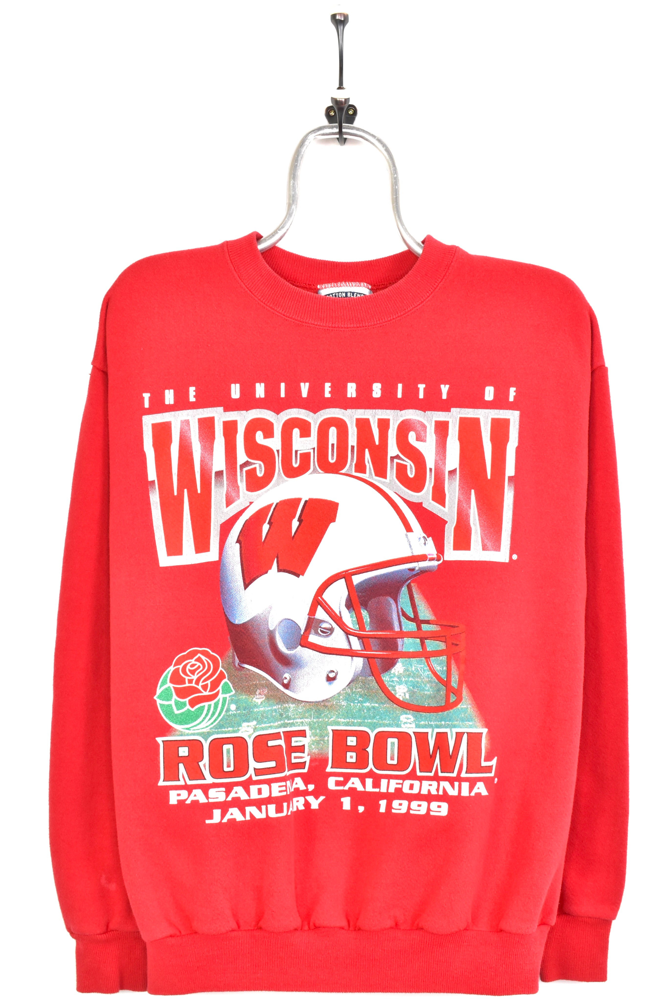 Vintage 1999 Wisconsin University Rose Bowl red sweatshirt | Medium COLLEGE
