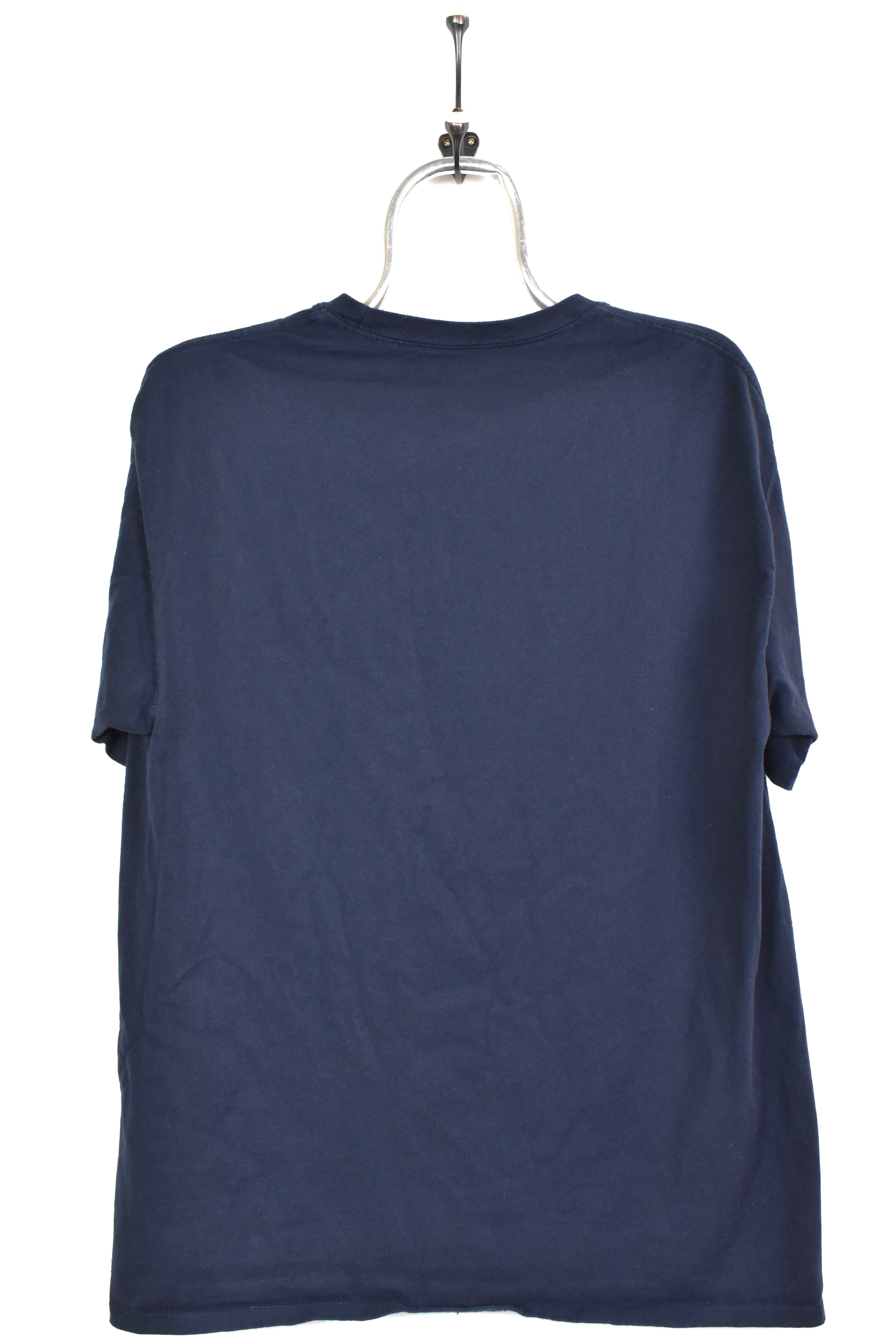 Modern Champion shirt, short sleeve graphic tee - medium, navy blue CHAMPION