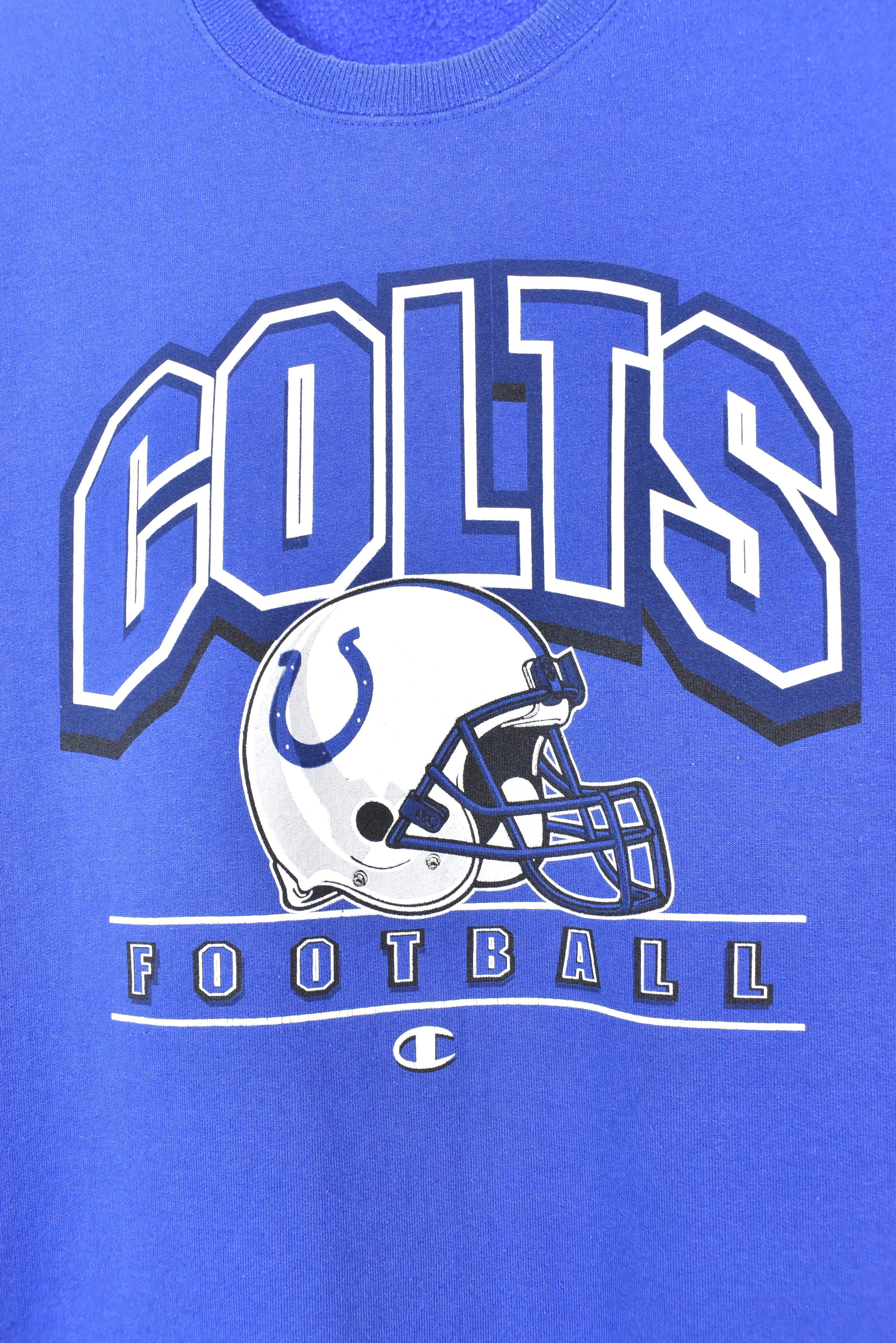 VINTAGE NFL INDIANAPOLIS COLTS BLUE SWEATSHIRT | XL PRO SPORT