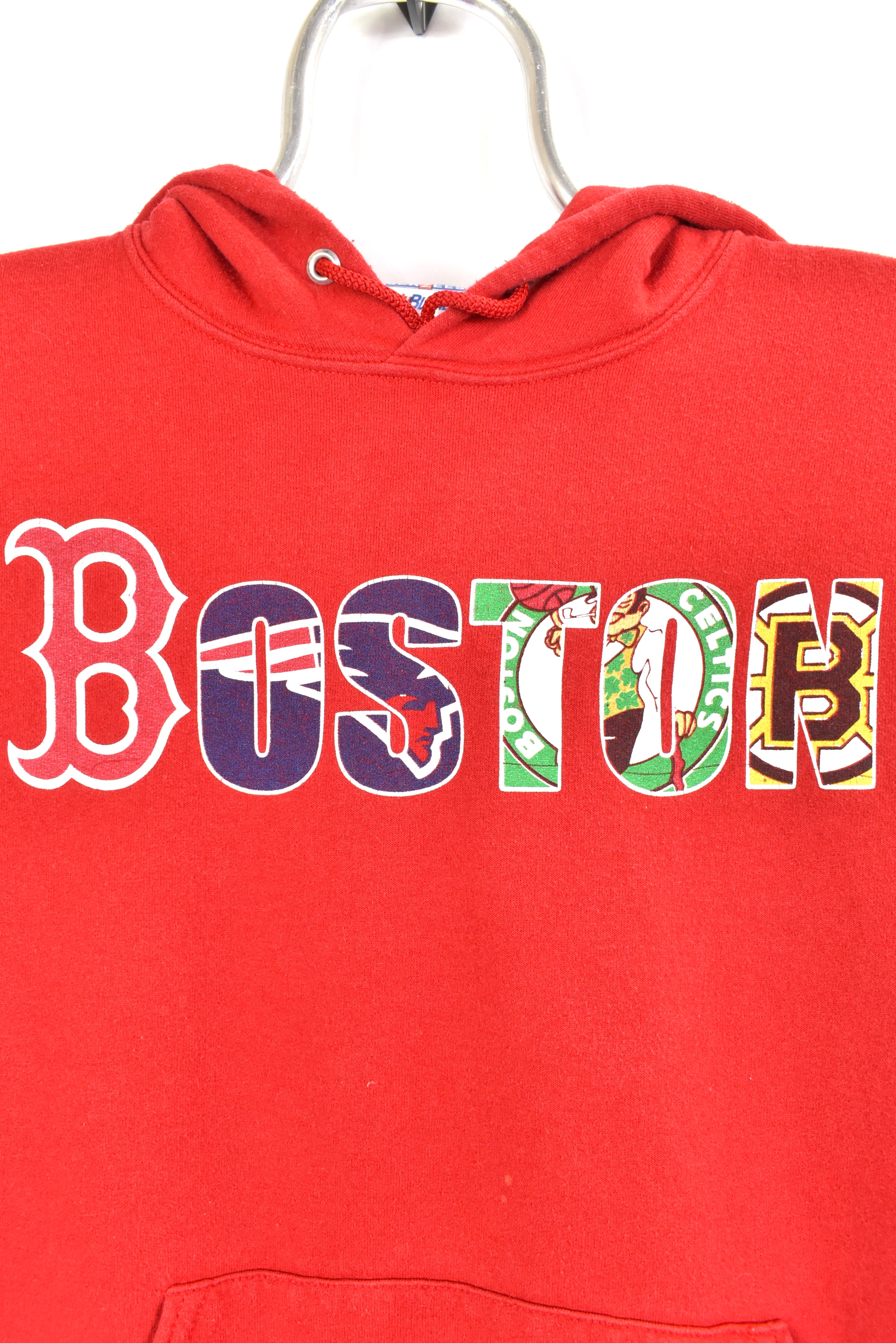 Vintage Boston teams red hoodie | Small PRO SPORT