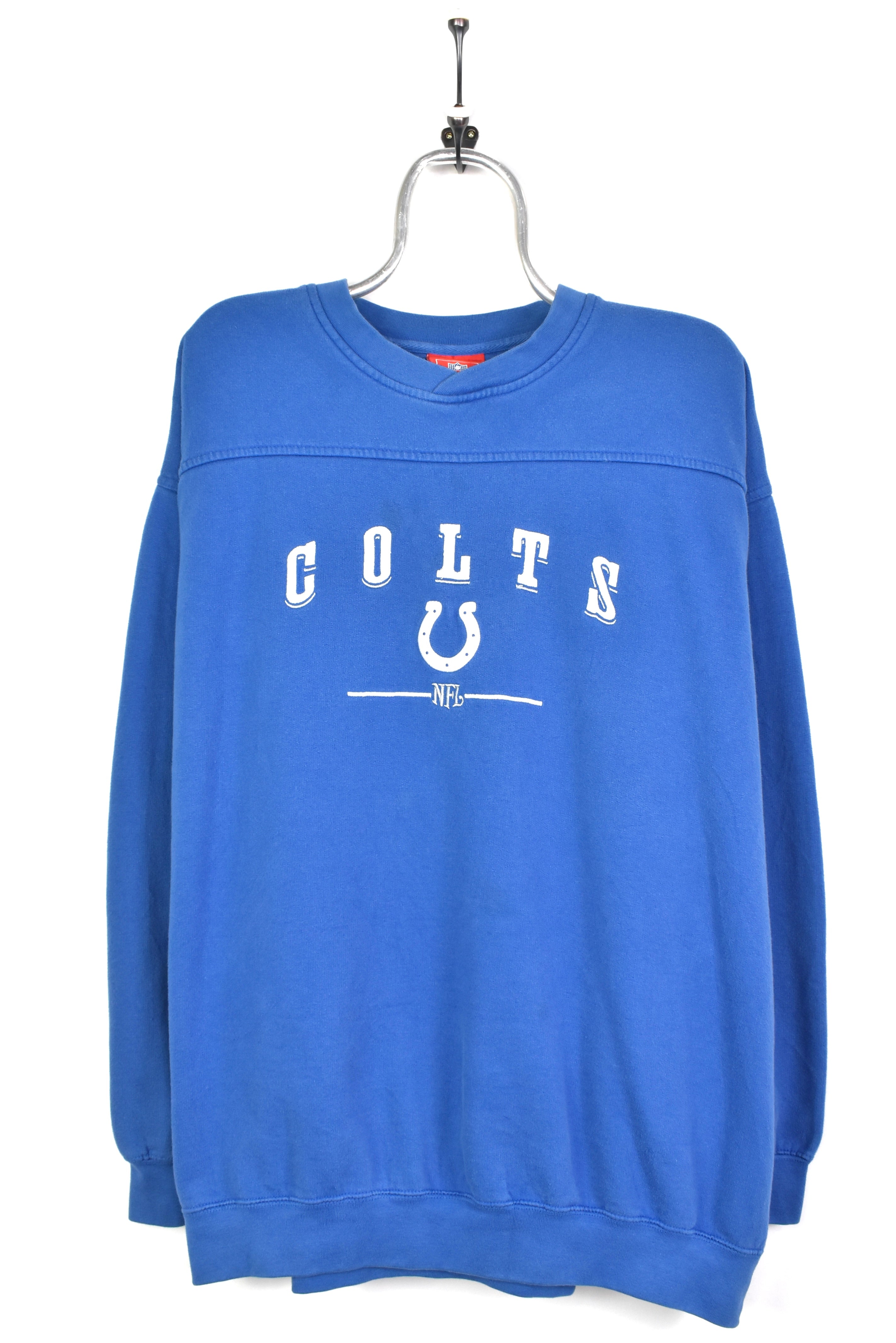 Vintage Indianapolis Colts sweatshirt NFL blue embroidered crewneck AU XXL