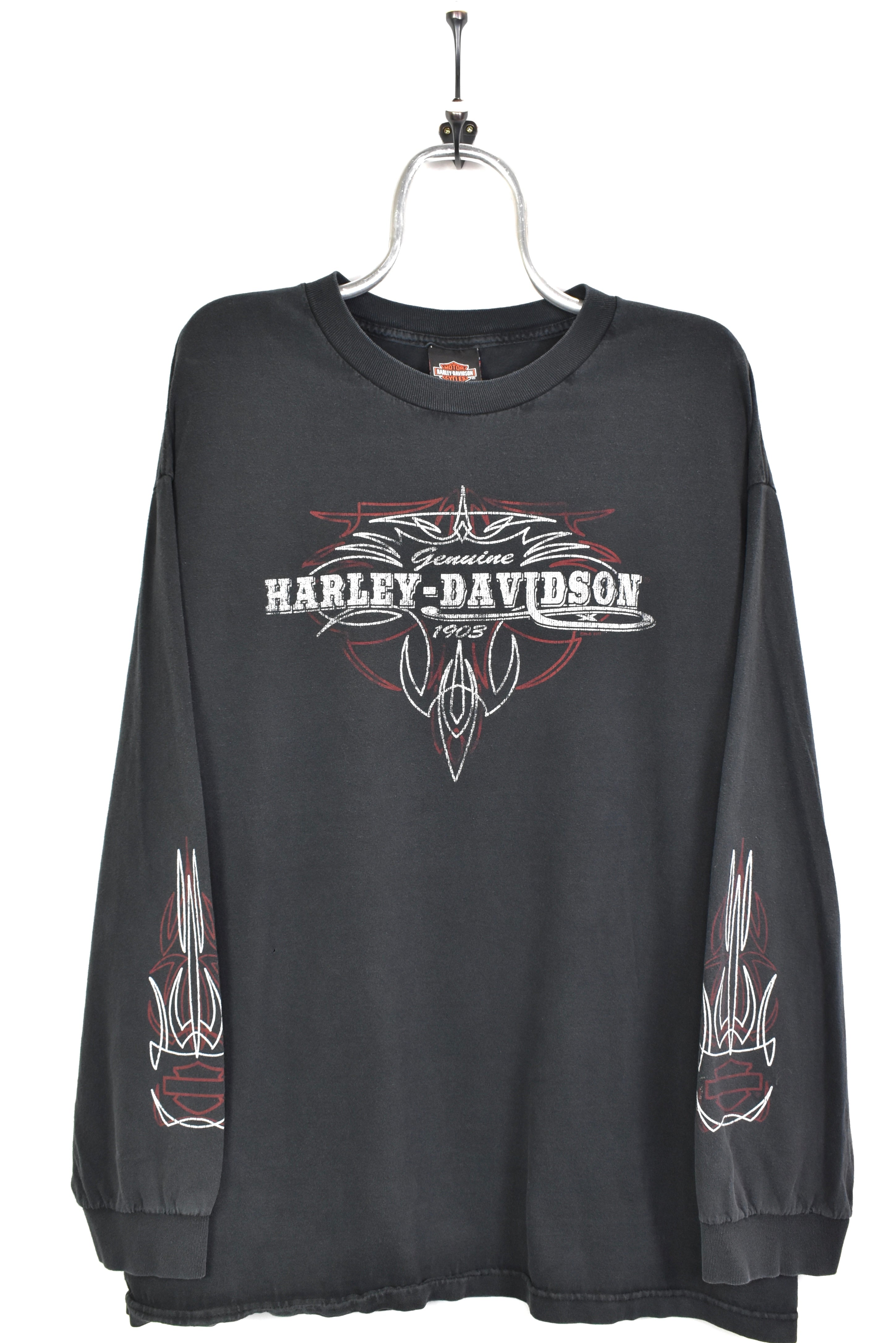 Vintage Harley Davidson long sleeve black t-shirt | XXL HARLEY DAVIDSON