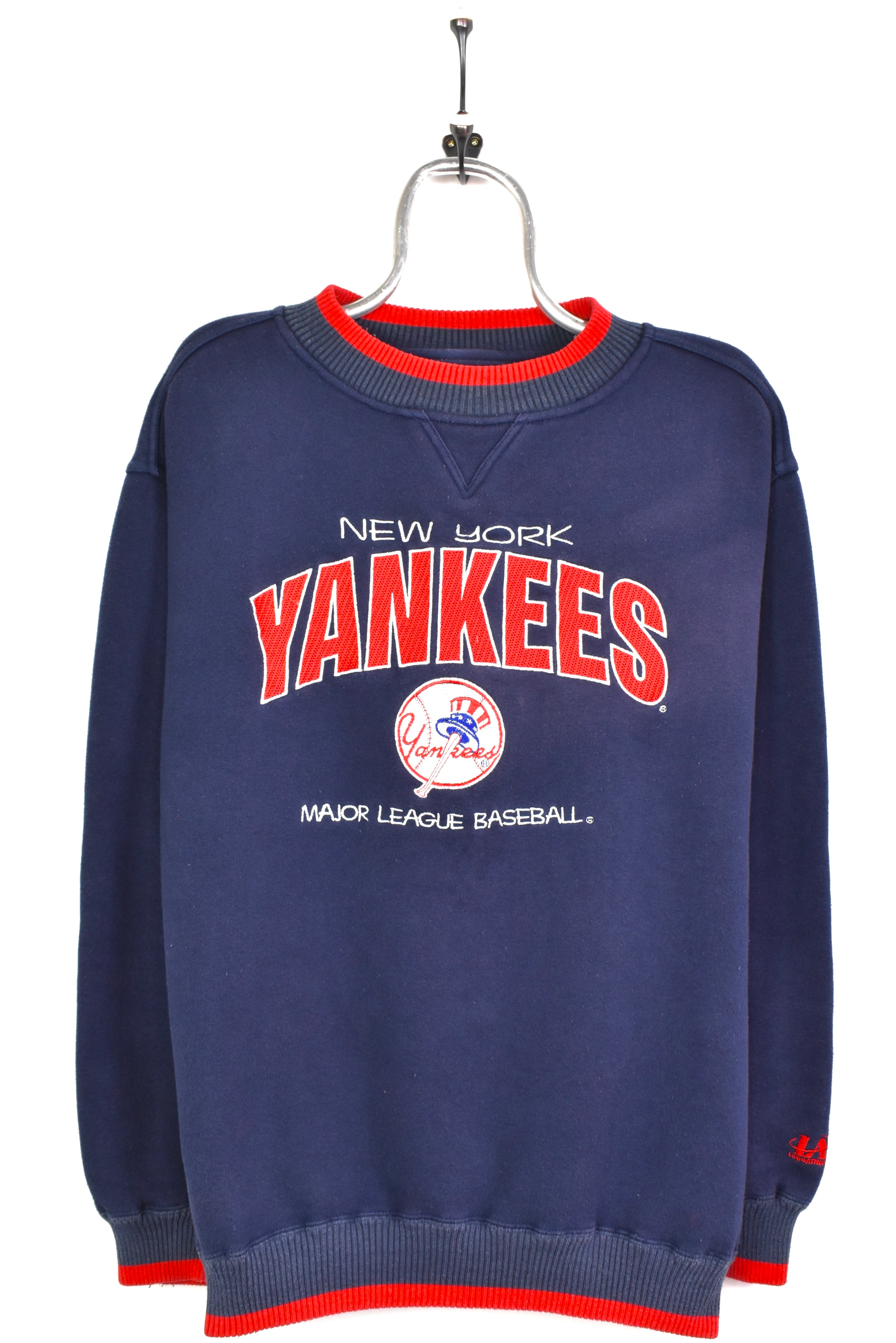 Vintage MLB New York Yankees embroidered navy sweatshirt | XL PRO SPORT