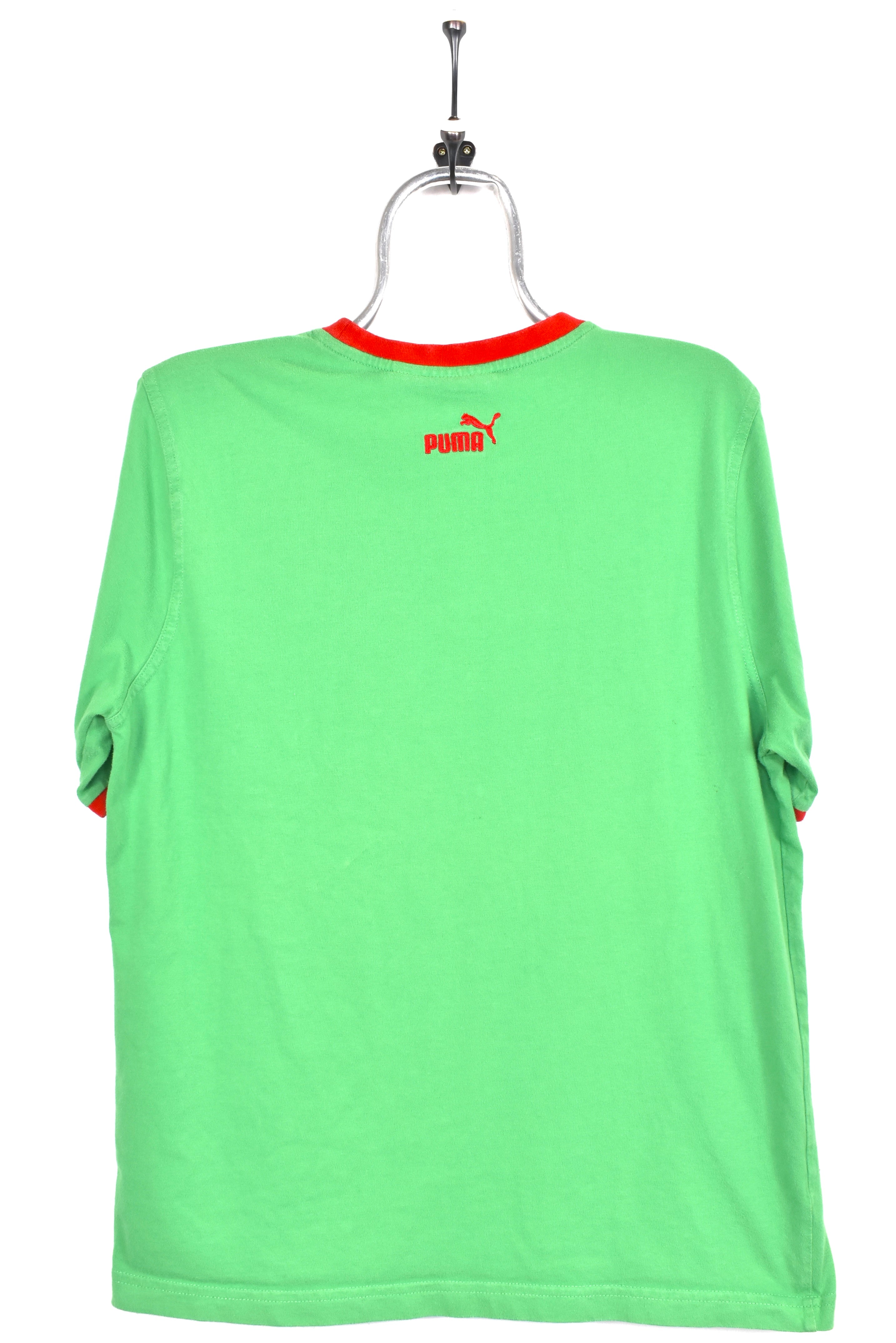 Vintage Puma shirt, green graphic tee - AU M PUMA