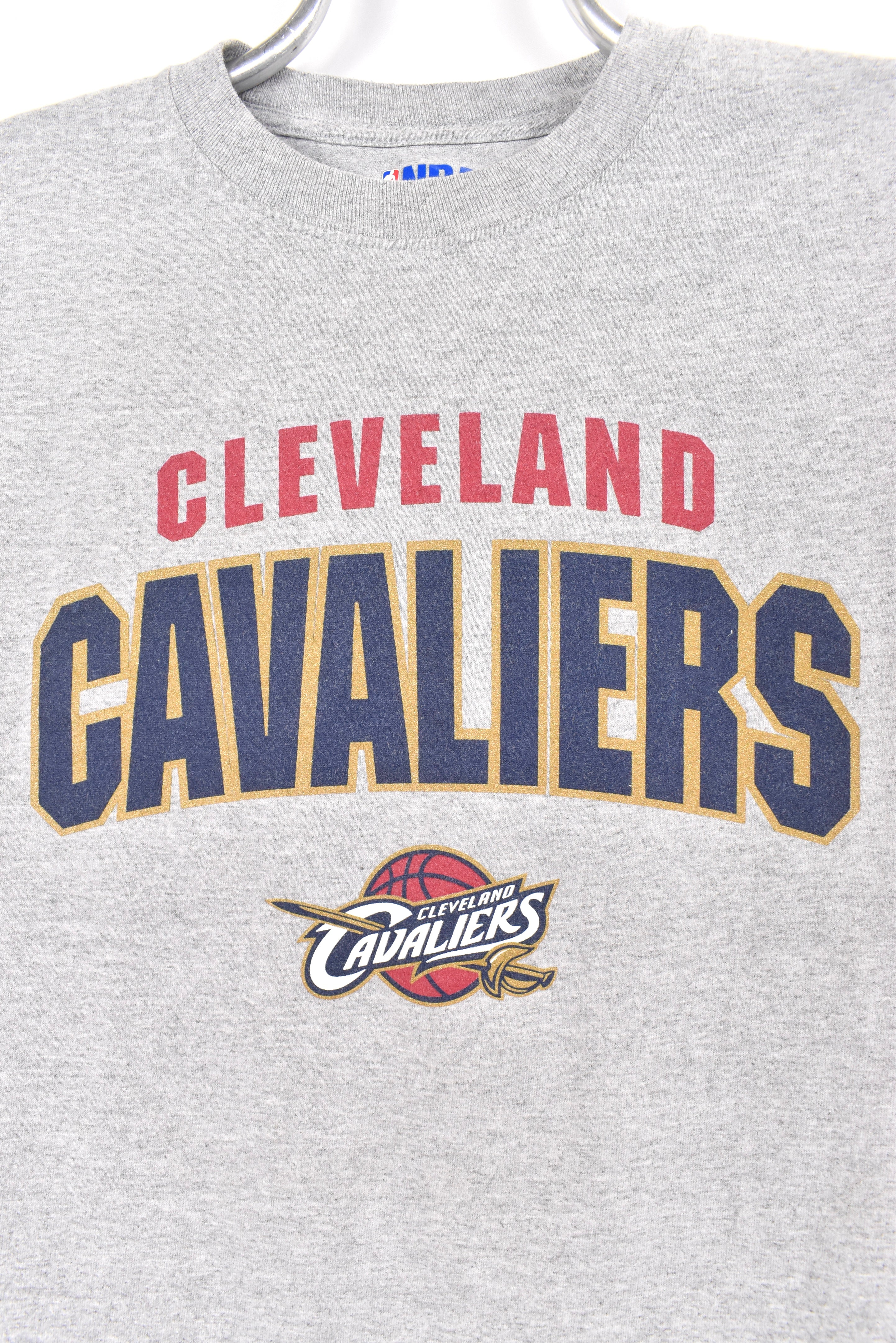 Vintage Cleveland Cavaliers shirt, NBA grey graphic tee - AU Large PRO SPORT