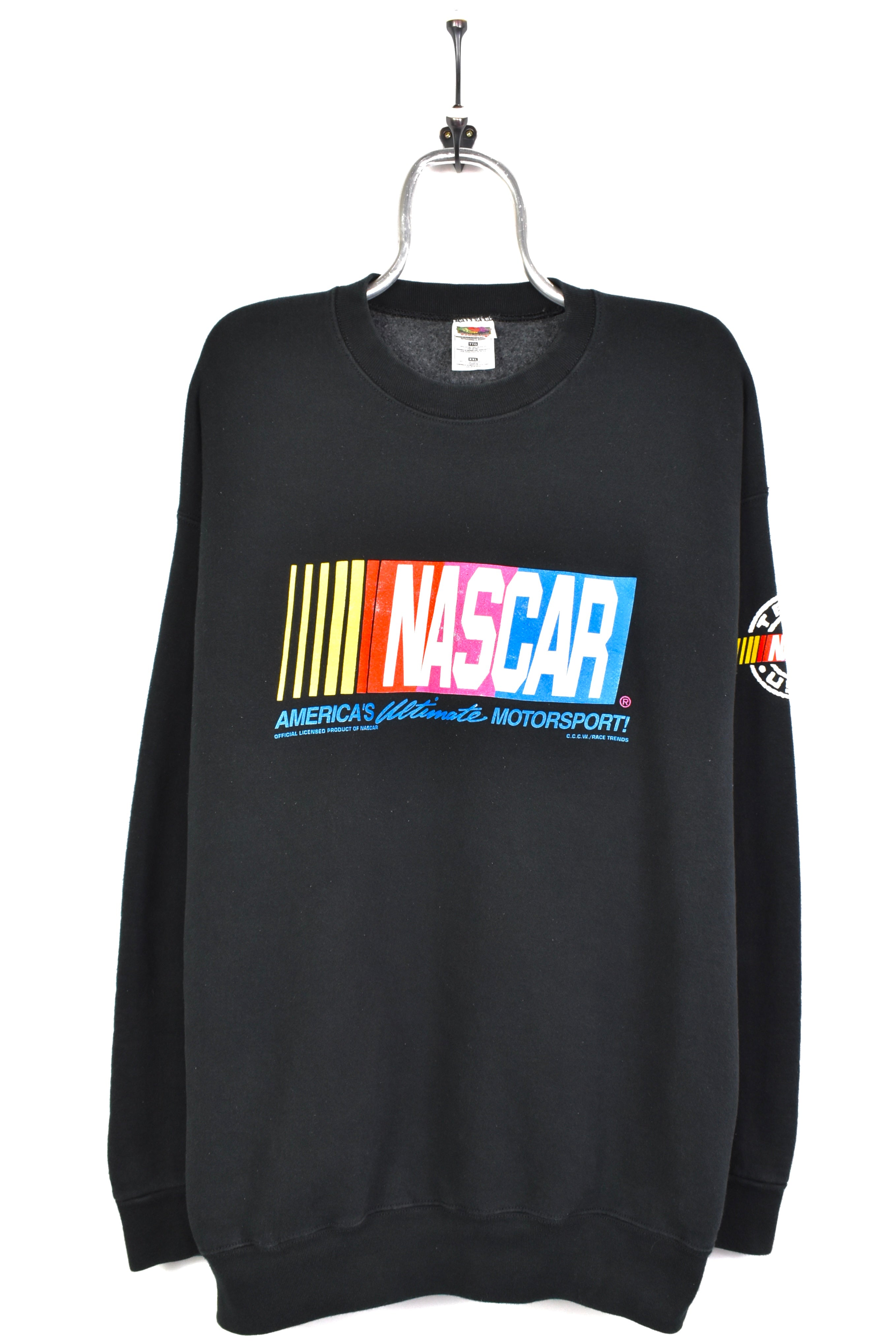 Vintage NASCAR black sweatshirt | XL NASCAR / RACING