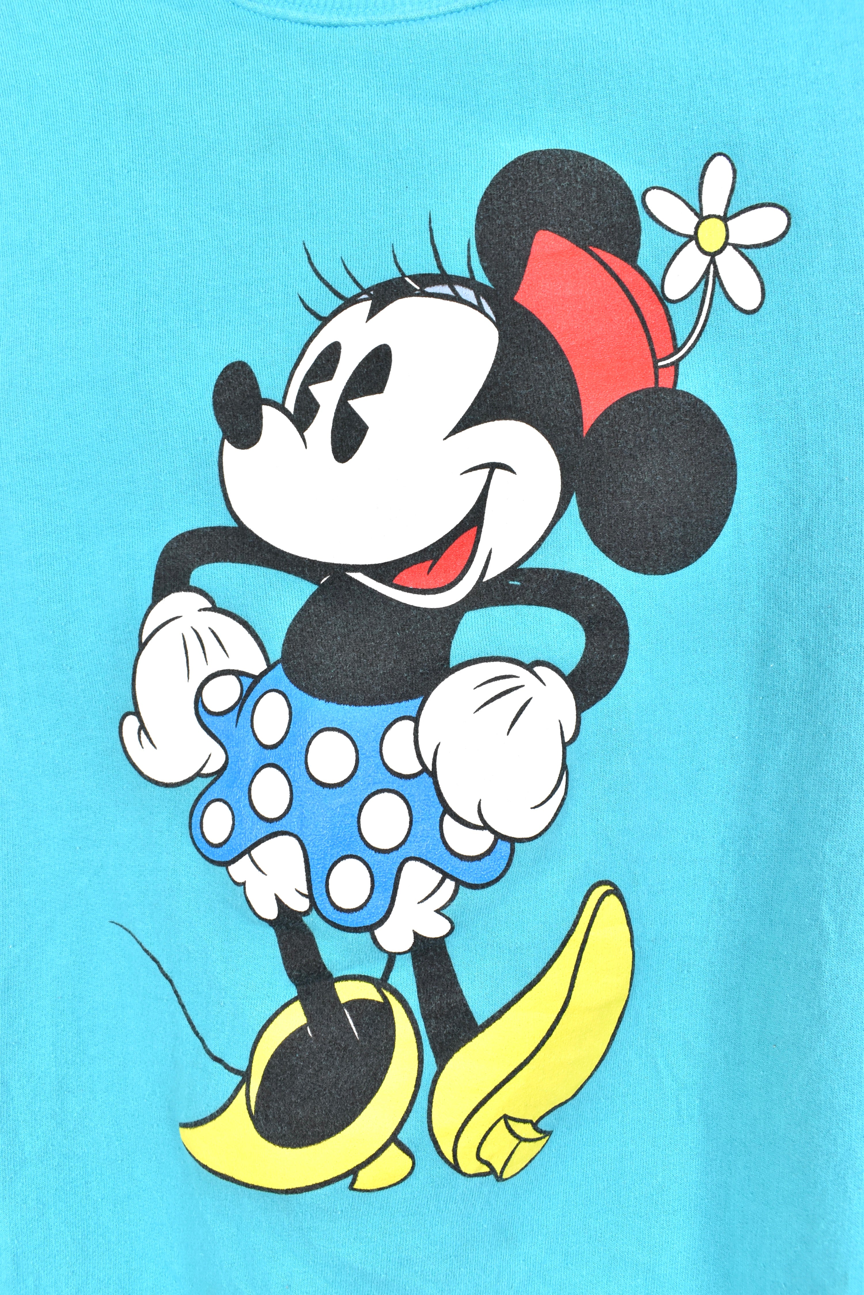 Women's vintage Minnie Mouse sweatshirt, Disney blue crewneck - AU XS DISNEY / CARTOON