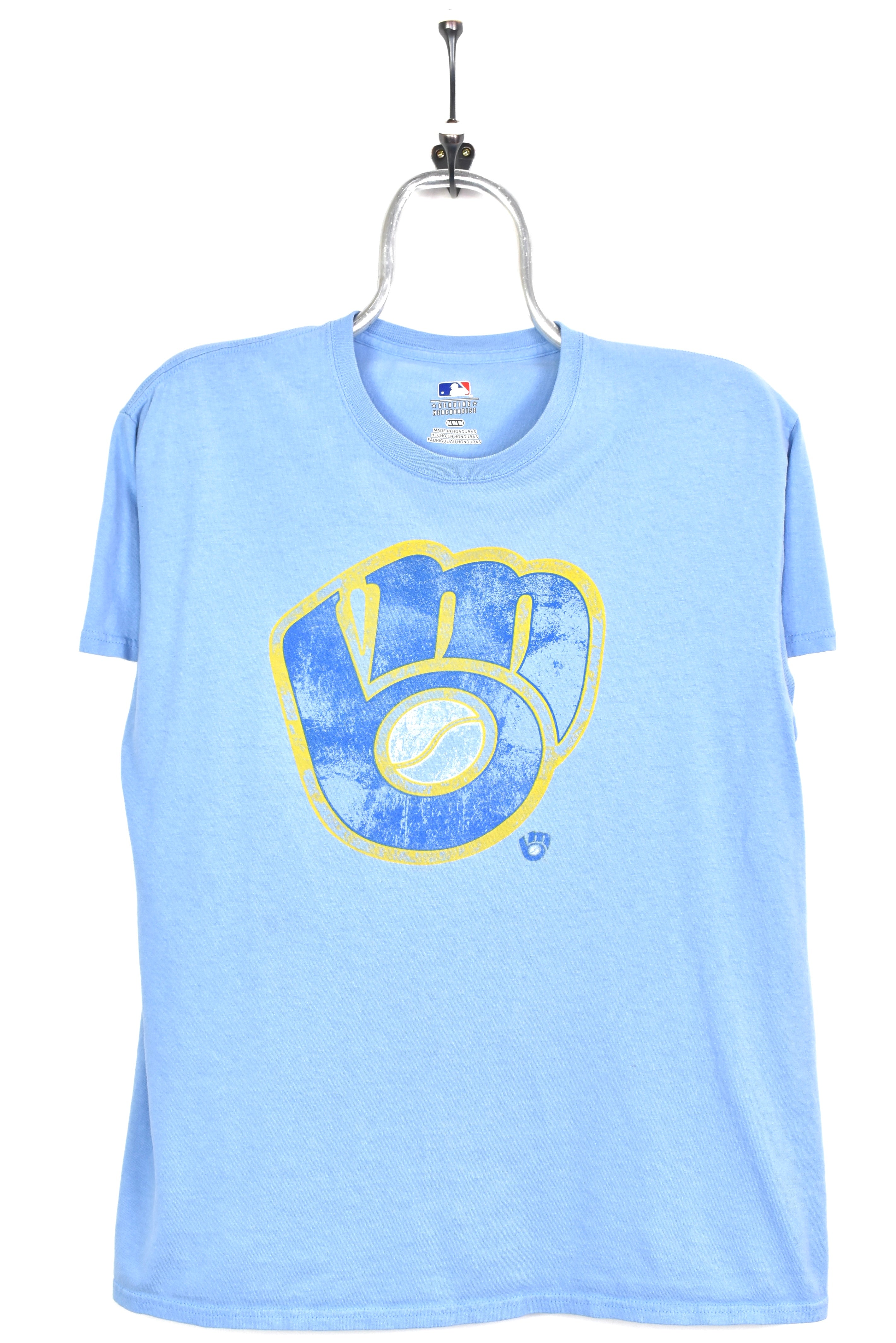 Modern MLB Milwaukee Brewers blue t-shirt | Medium PRO SPORT