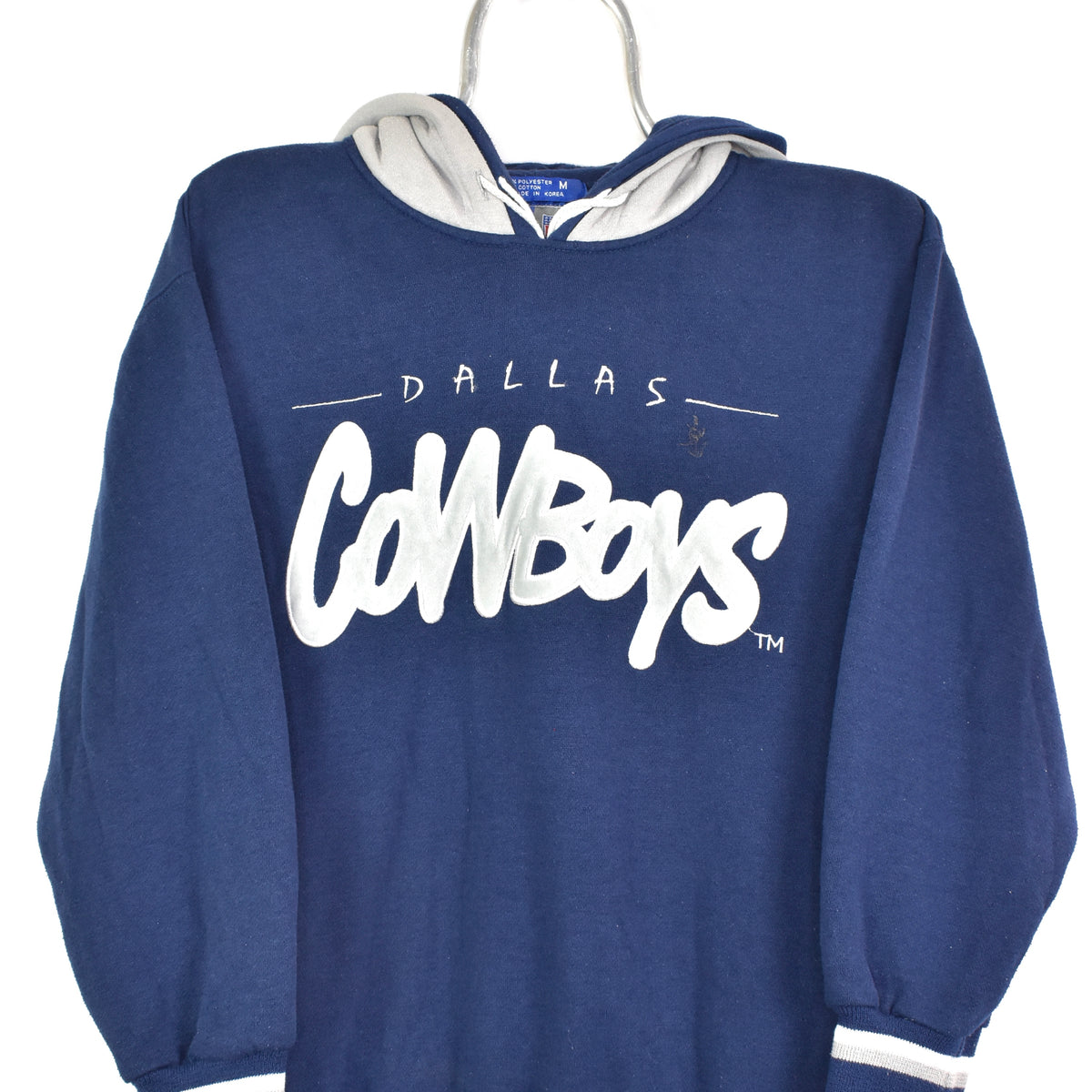 Women's Cropped Dallas Cowboys Navy Vintage Sweatshirt S/M
