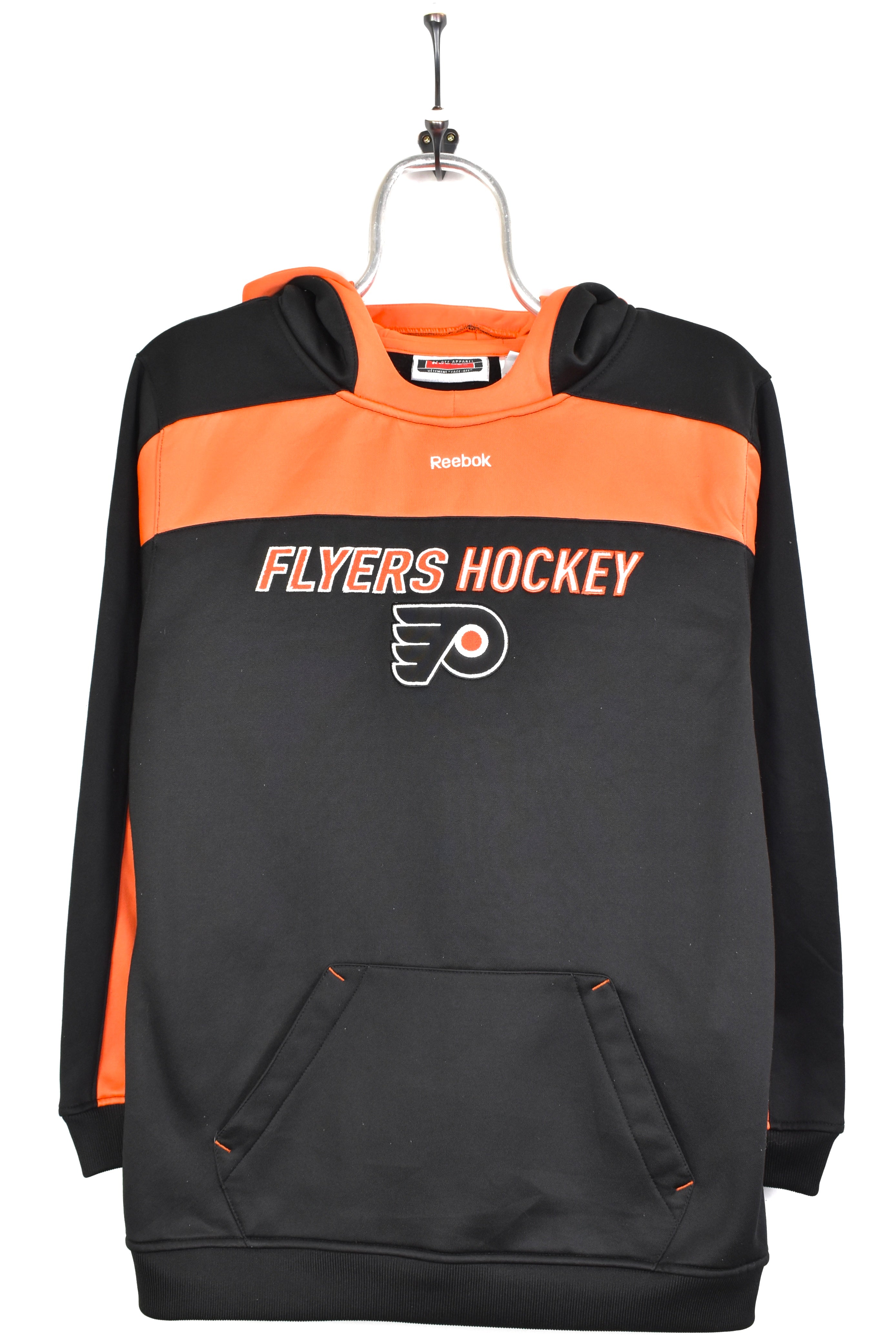 Vintage NHL Philadelphia Flyers embroidered black hoodie | Medium PRO SPORT