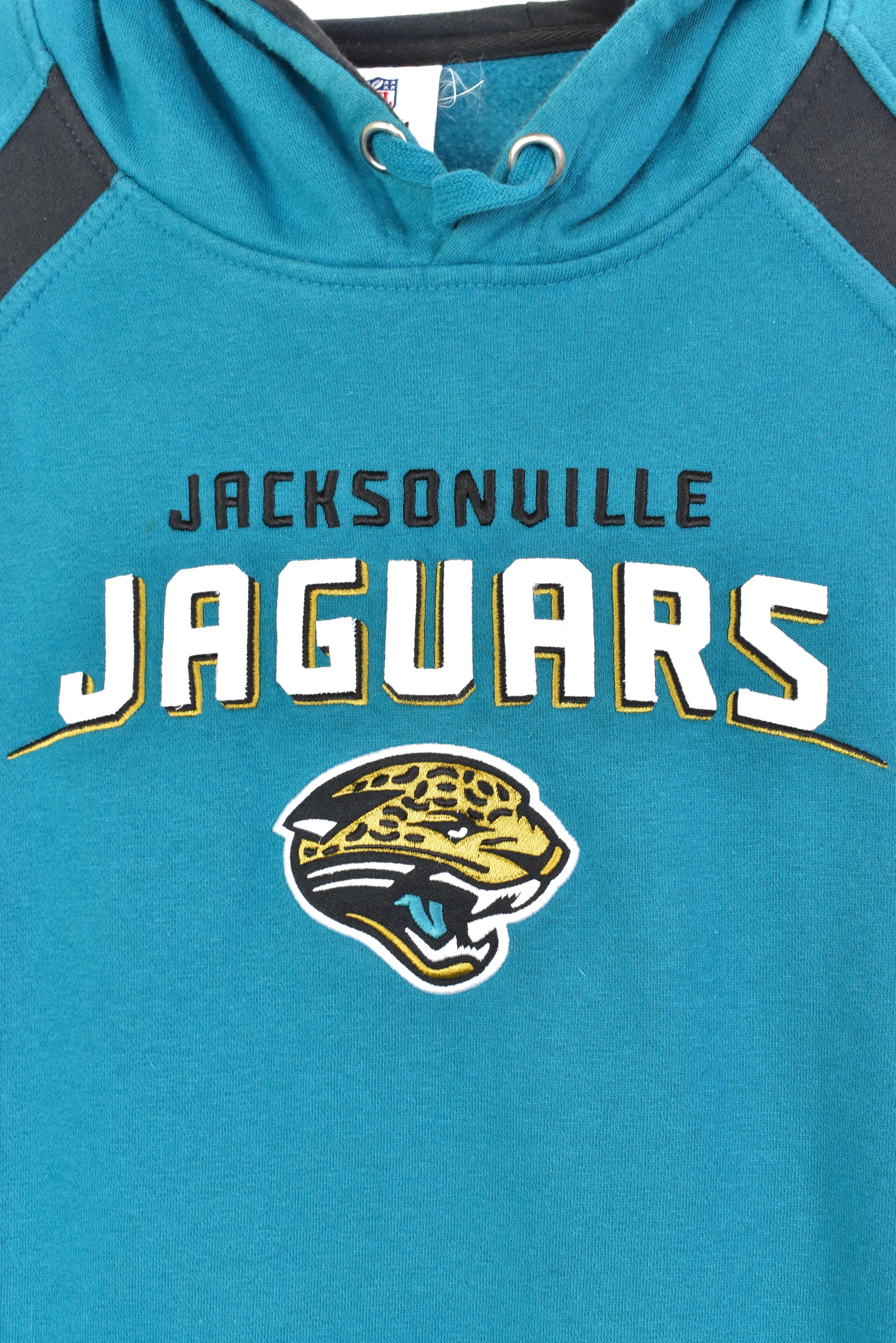 Vintage nfl jacksonville jaguars embroidered blue hoodie | xl PRO SPORT